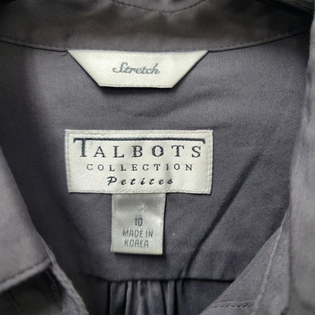 Talbots Talbots Petite Stretch Collection Women Slim-Fit 3/4 Sleeve Size L / US 10 / IT 46 - 7 Thumbnail