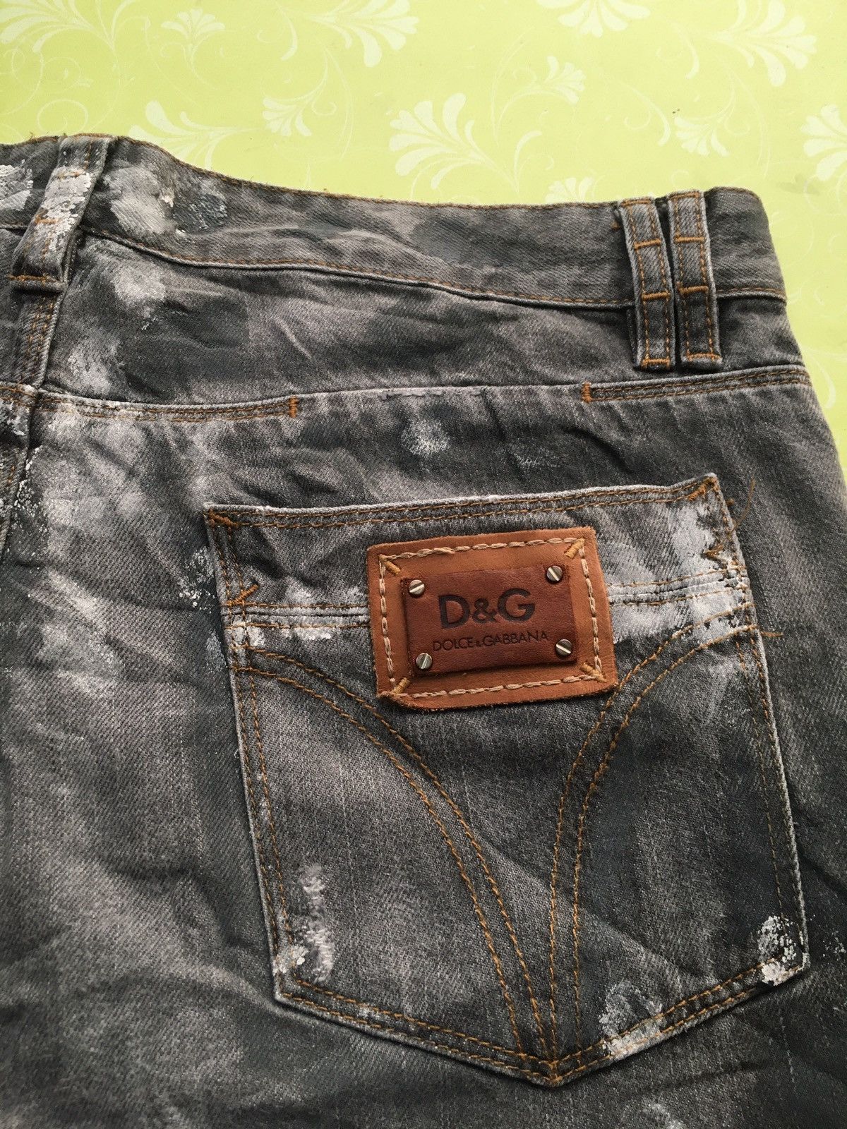 Designer × Dolce & Gabbana Dolce & gabbana paint splash Size US 36 / EU 52 - 1 Thumbnail