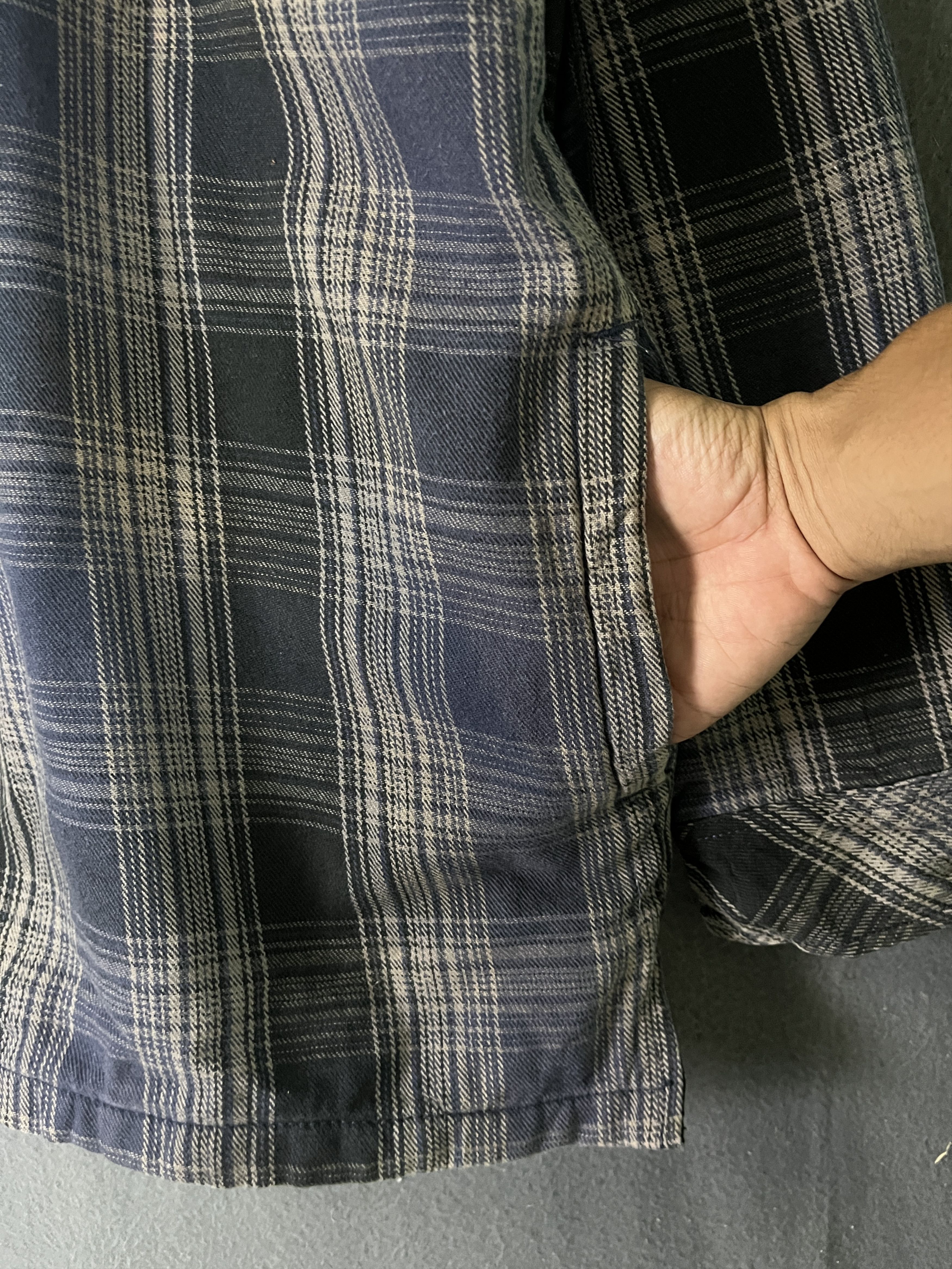 Dickies × Flannel × Vintage Vintage Dickies Padded Quilted Lined Shirt Plaid Work Jacket Size US XXL / EU 58 / 5 - 9 Thumbnail