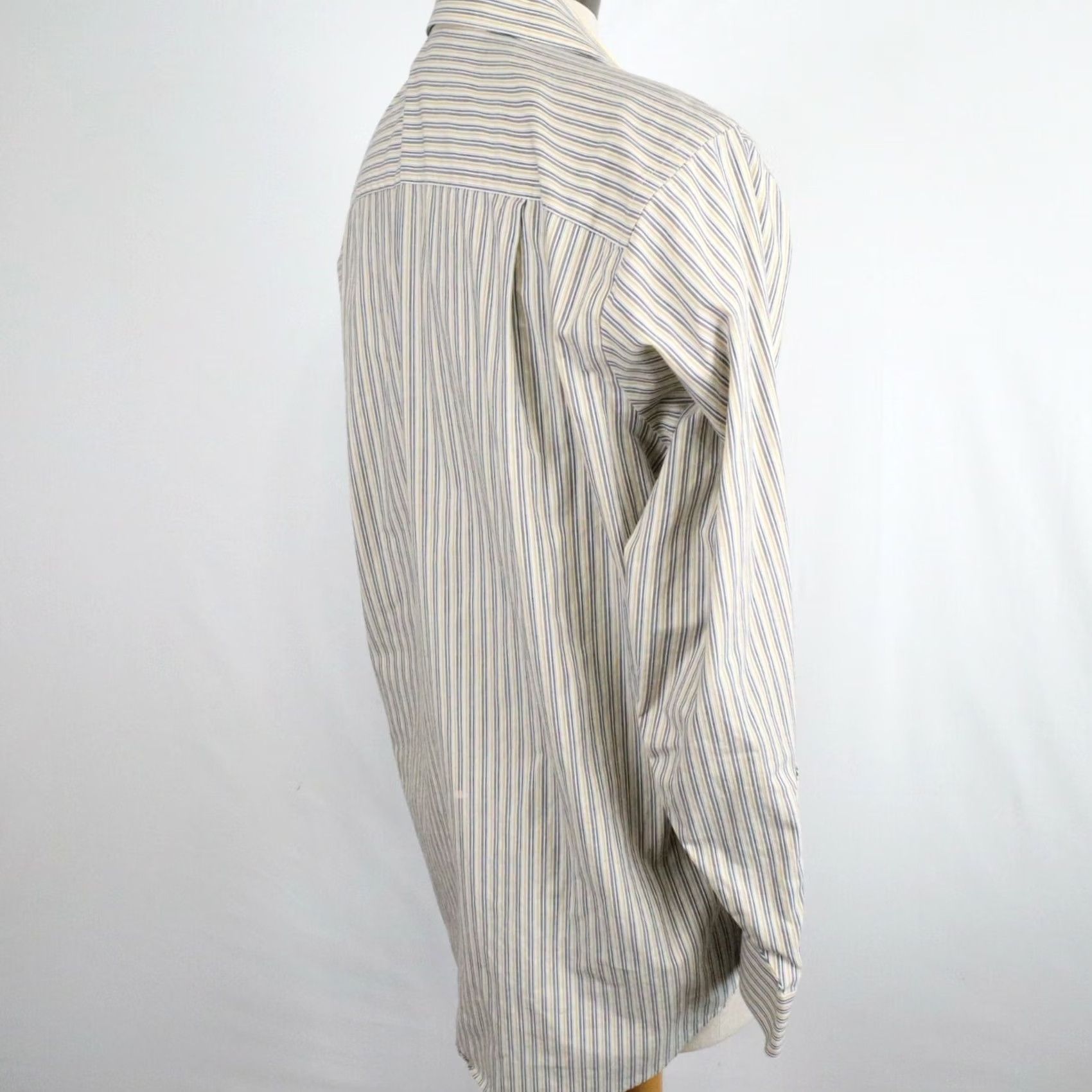 Geoffrey Beene Geoffrey Beene Shirt Mens Large 16 34/35 Wrinkle Free Button Striped Long Sleeve Dress Shirt Size US L / EU 52-54 / 3 - 4 Thumbnail