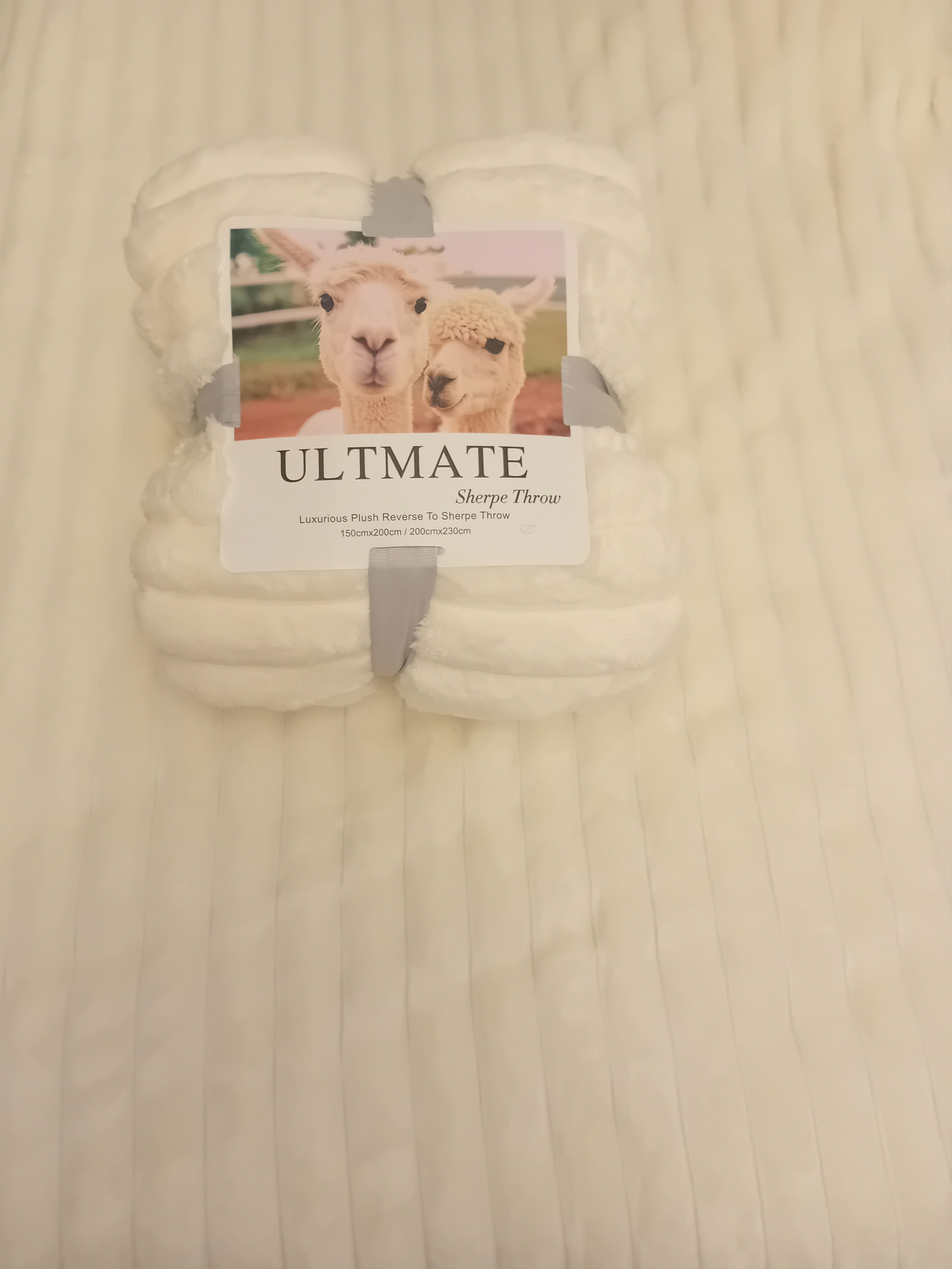 Other Luxury Sherpe Throw Blanket Size ONE SIZE - 4 Thumbnail