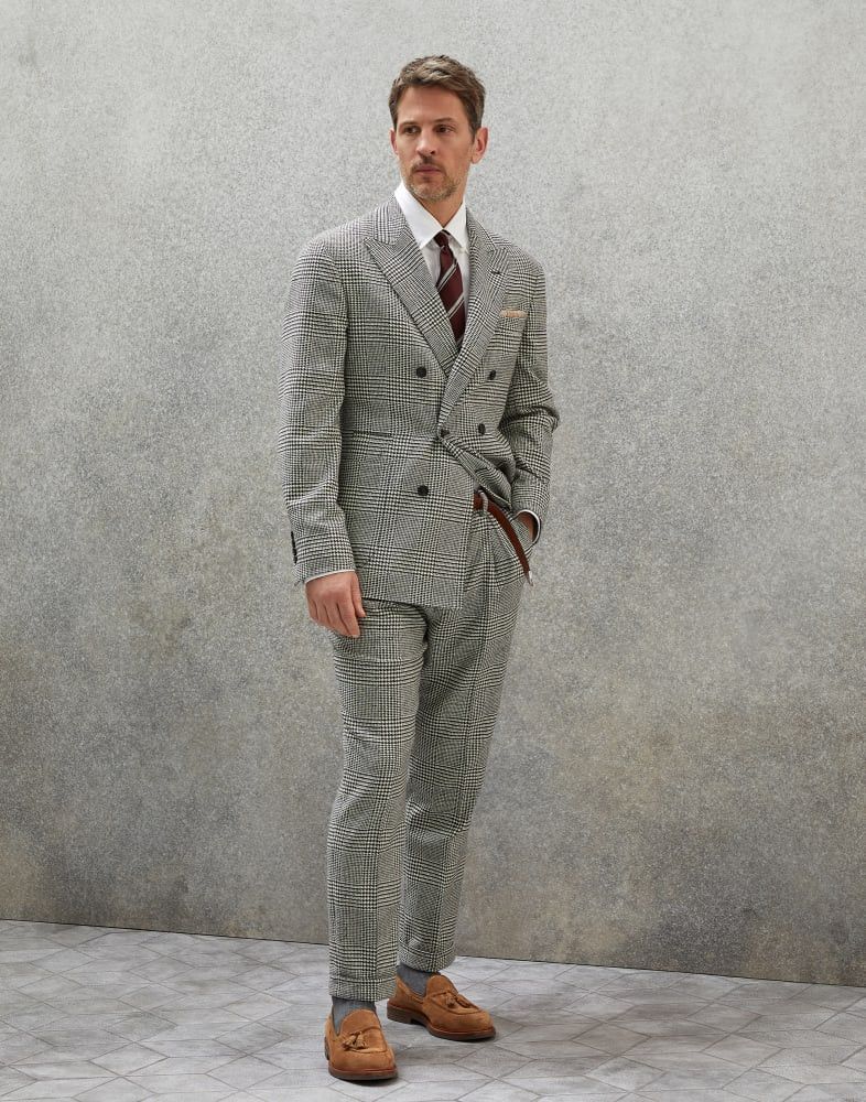 Brunello Cucinelli Suits in Grey Size 54R - 2 Thumbnail