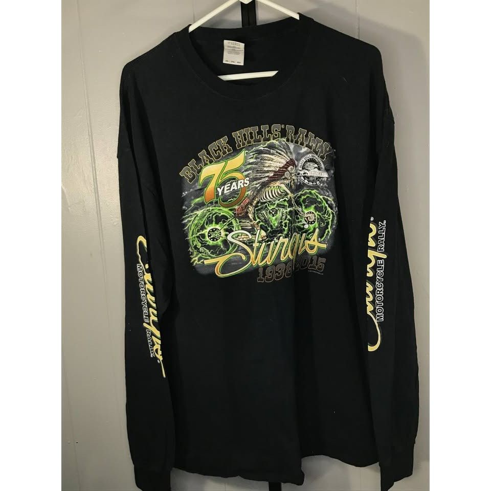 Other Sturgis 75th Anniversary Motorcycle Rally South Dakota Skele Size US XXL / EU 58 / 5 - 1 Thumbnail