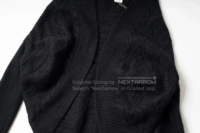 Yohji Yamamoto YOHJI YAMAMOTO 3D Knitted Long-Sleeved Knit Top Size US M / EU 48-50 / 2 - 3 Thumbnail