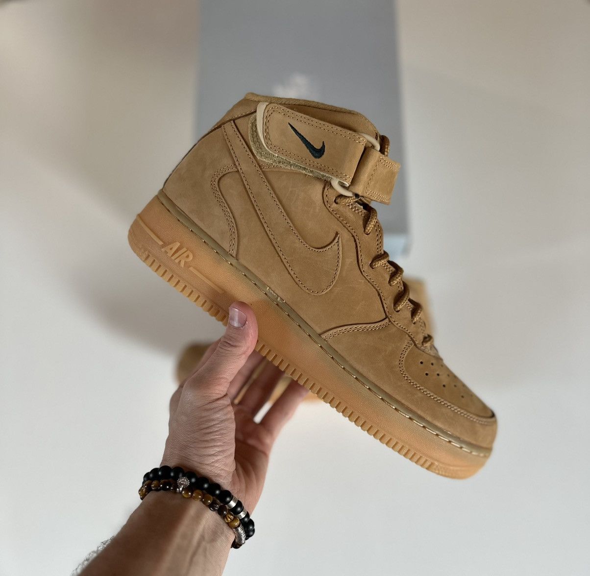 Nike Air Force Mid '07 PRM QS 'Flax' 2016
