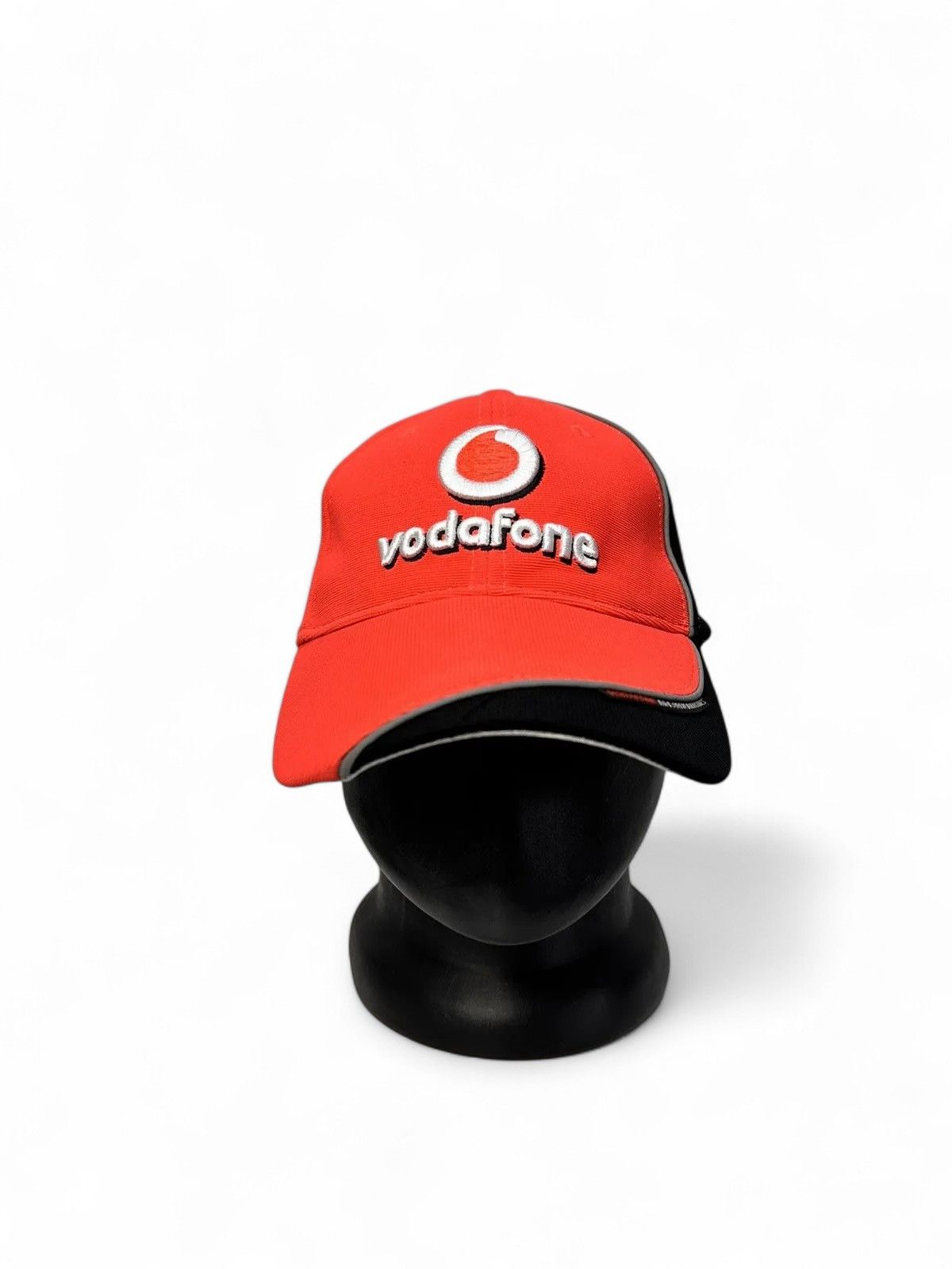 Mercedes-Benz McLaren Mercedes F1Red Cap Vodafone Jenson Button Motorsport Size ONE SIZE - 1 Thumbnail