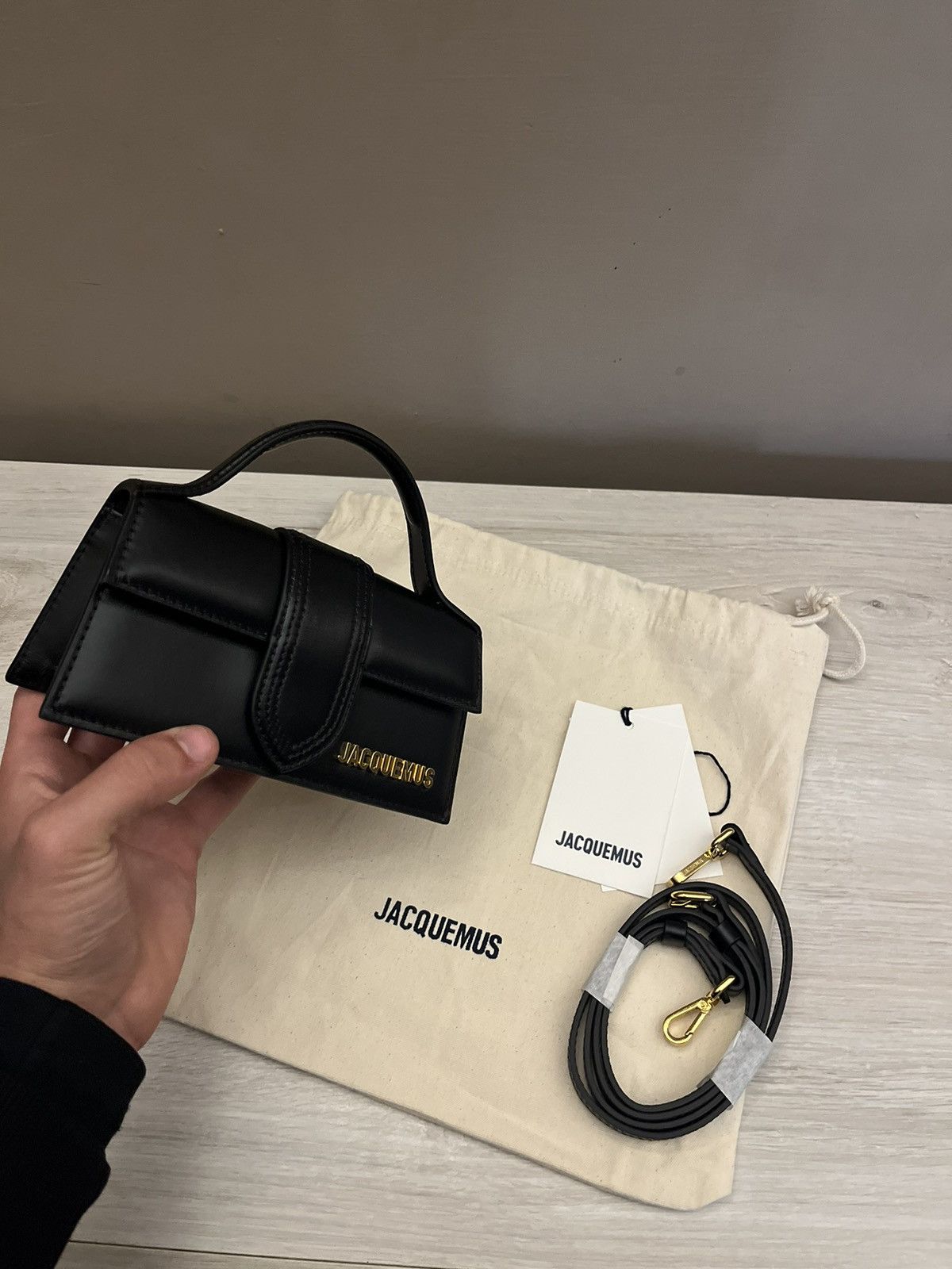 Jacquemus Jacquemus bambino mini black Size ONE SIZE - 4 Thumbnail