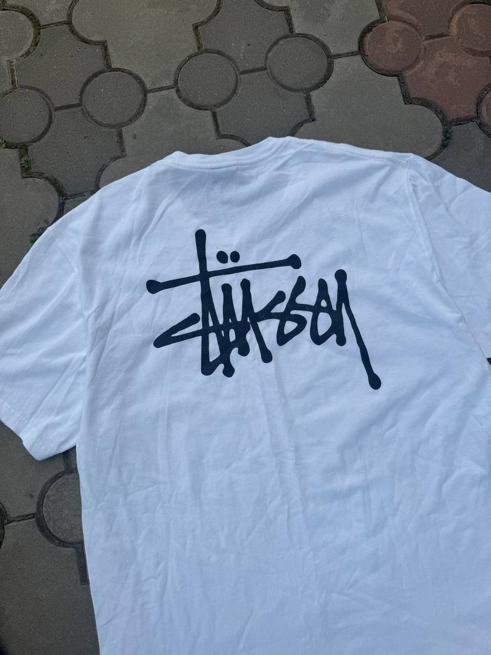Stussy × Vintage Vintage Stussy Big Logo Oversized Tee Y2K USA Size US L / EU 52-54 / 3 - 2 Thumbnail