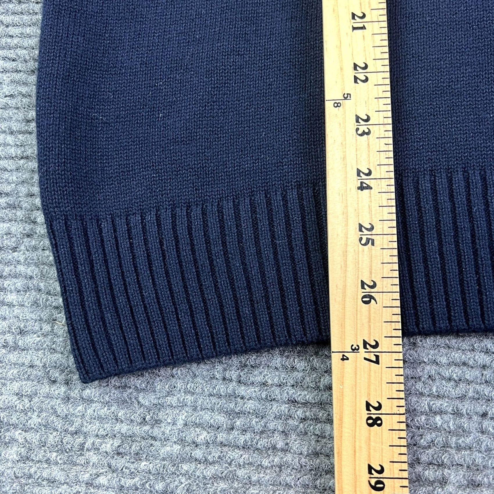 Weatherproof Weatherproof Vintage Men’s Quarter Zip Sweater Medium Blue White Knit Pullover Casual Geometric Xmas College Classic Sh Size US M / EU 48-50 / 2 - 5 Thumbnail