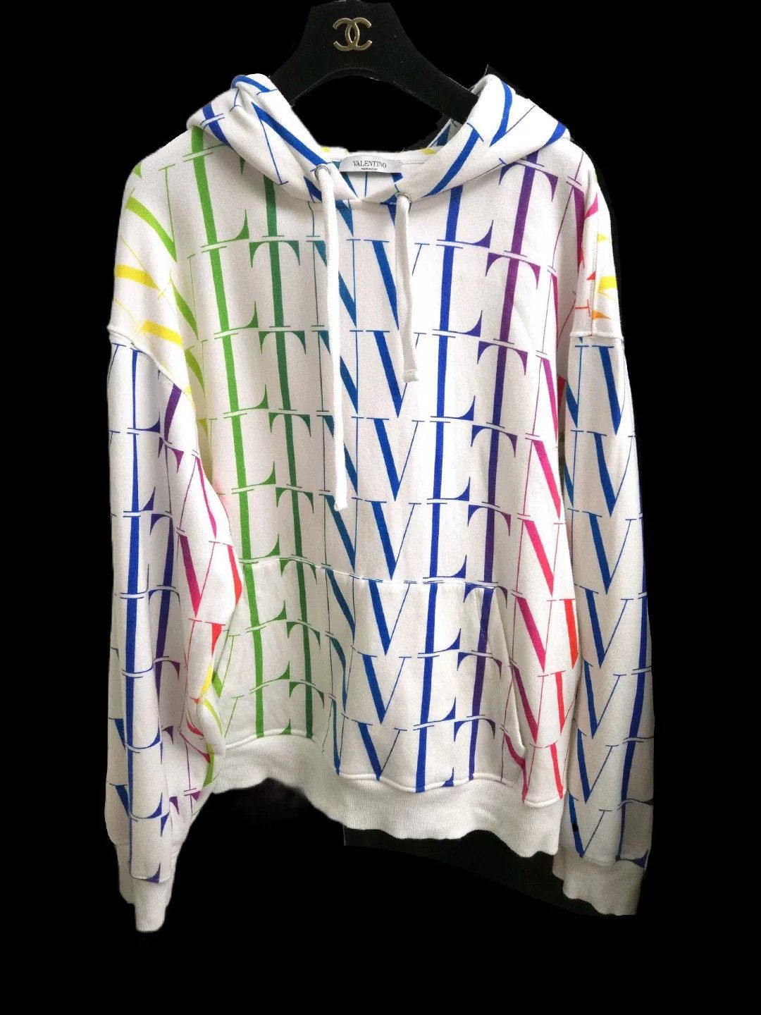 Valentino Valentino V Logo Colorblock Sweatshirt Size US S / EU 44-46 / 1 - 1 Thumbnail