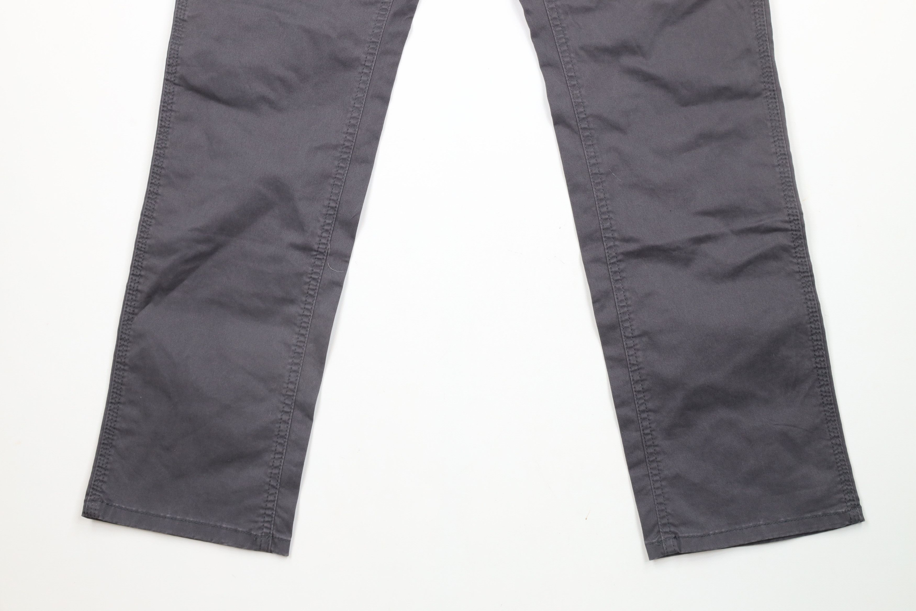 Tommy Hilfiger × Vintage New Tommy Hilfiger Stretch Straight Leg Pants Asphalt Gray Size US 32 / EU 48 - 4 Thumbnail