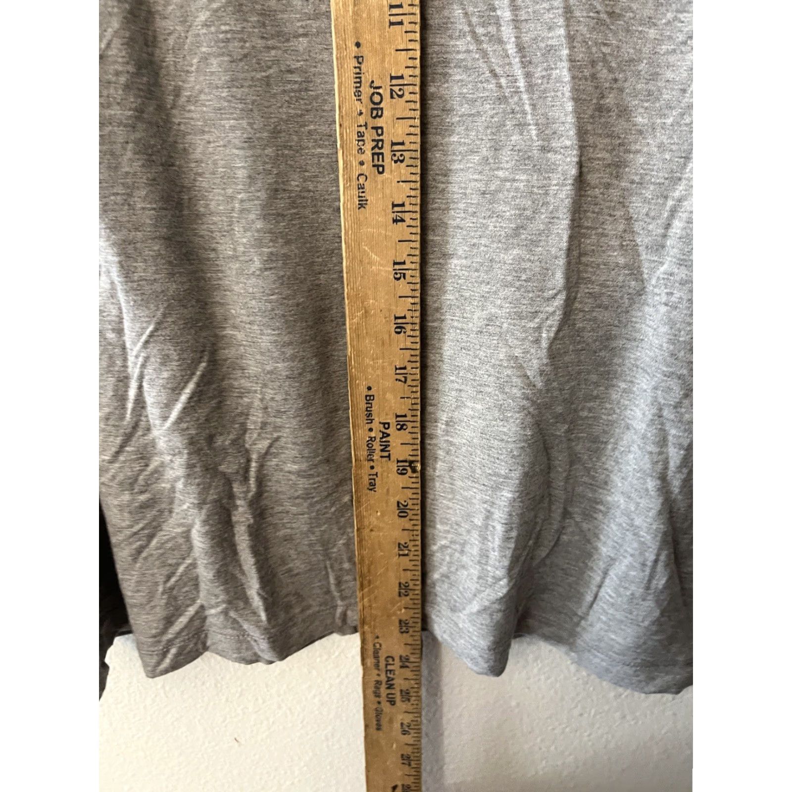 Vintage Cable & Gauge T-Shirt 3/4 Sleeve Grey Crew Neck XL Women Shirt Casual Basic Solid Vintage: No (adjust to context) Size XL / US 12-14 / IT 48-50 - 5 Thumbnail