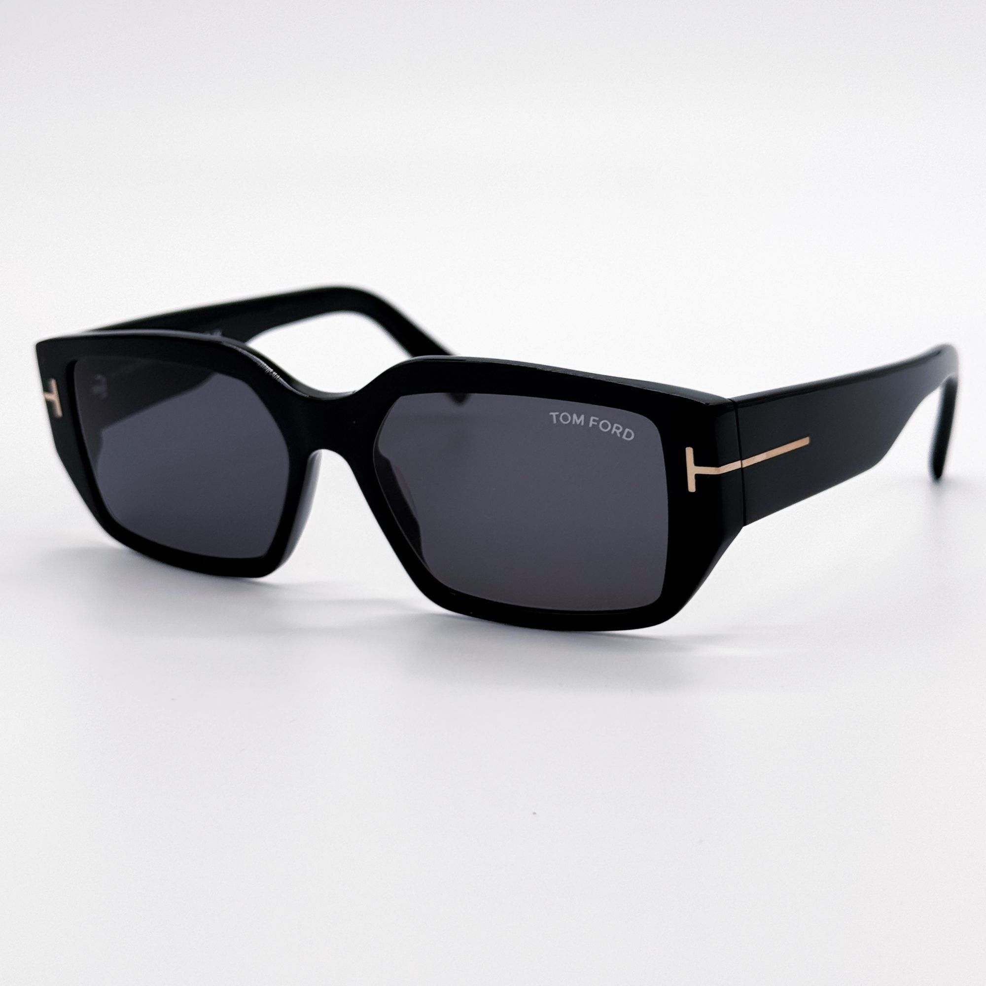 Tom Ford NEW TOM FORD SUNGLASSES SILVANO-02 TF989 01A BLACK WOMEN Size ONE SIZE - 3 Thumbnail