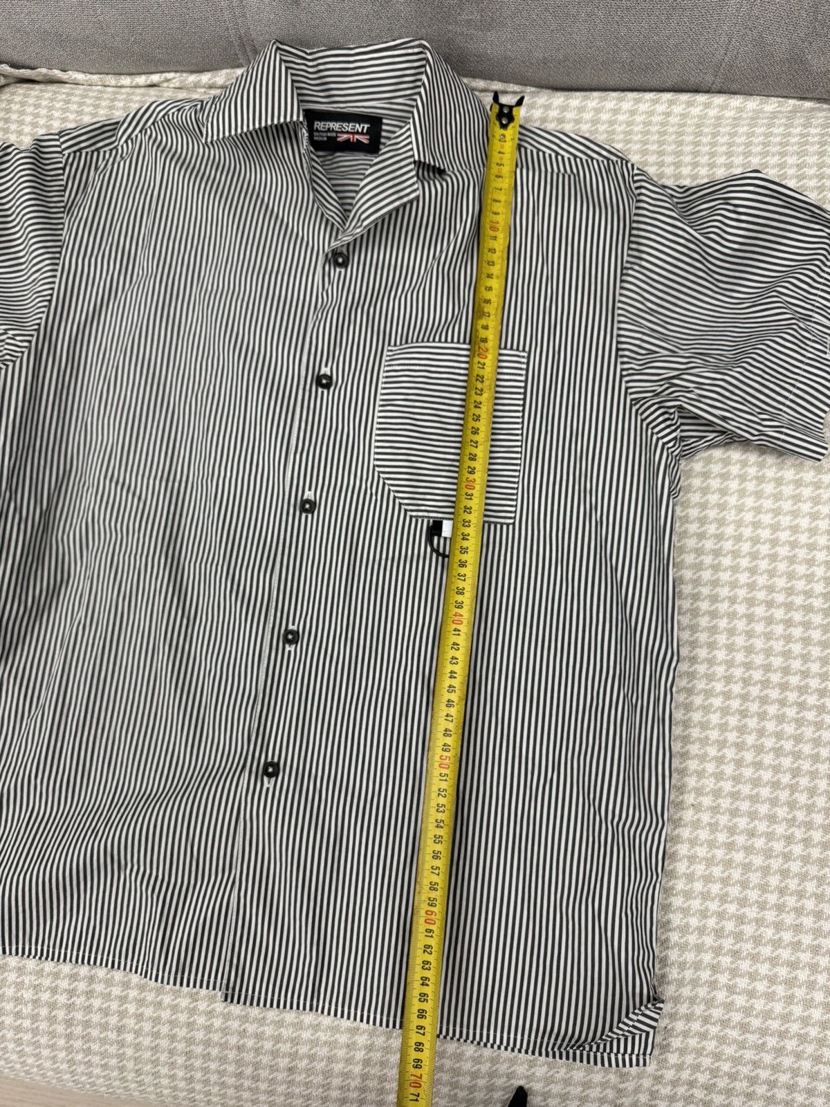 Represent Clo. Represent Work Stripe Shirt Size US M / EU 48-50 / 2 - 11 Thumbnail