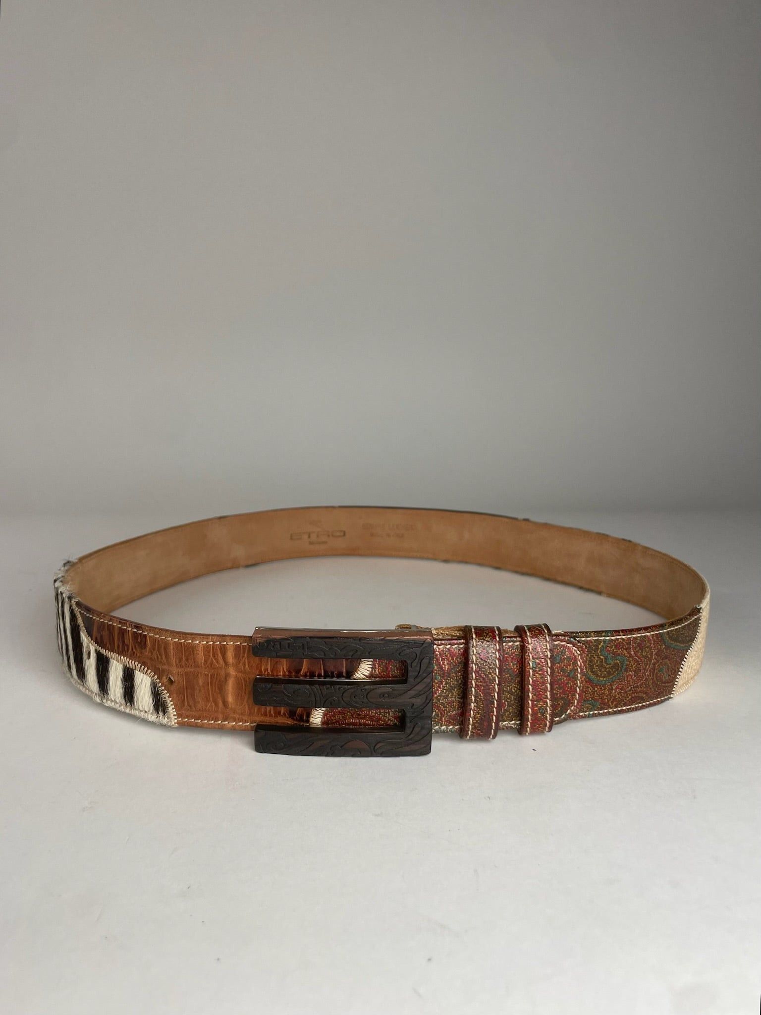 Etro Vintage Multi Material Belt Size ONE SIZE - 1 Thumbnail