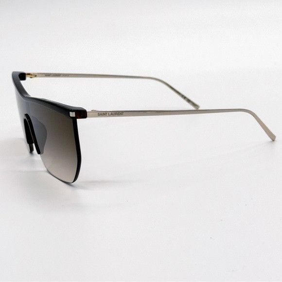 Saint Laurent Paris NEW SAINT LAURENT SL 519 MASK 003 BROWN GRADIENT WOMEN SL519 Size ONE SIZE - 8 Thumbnail