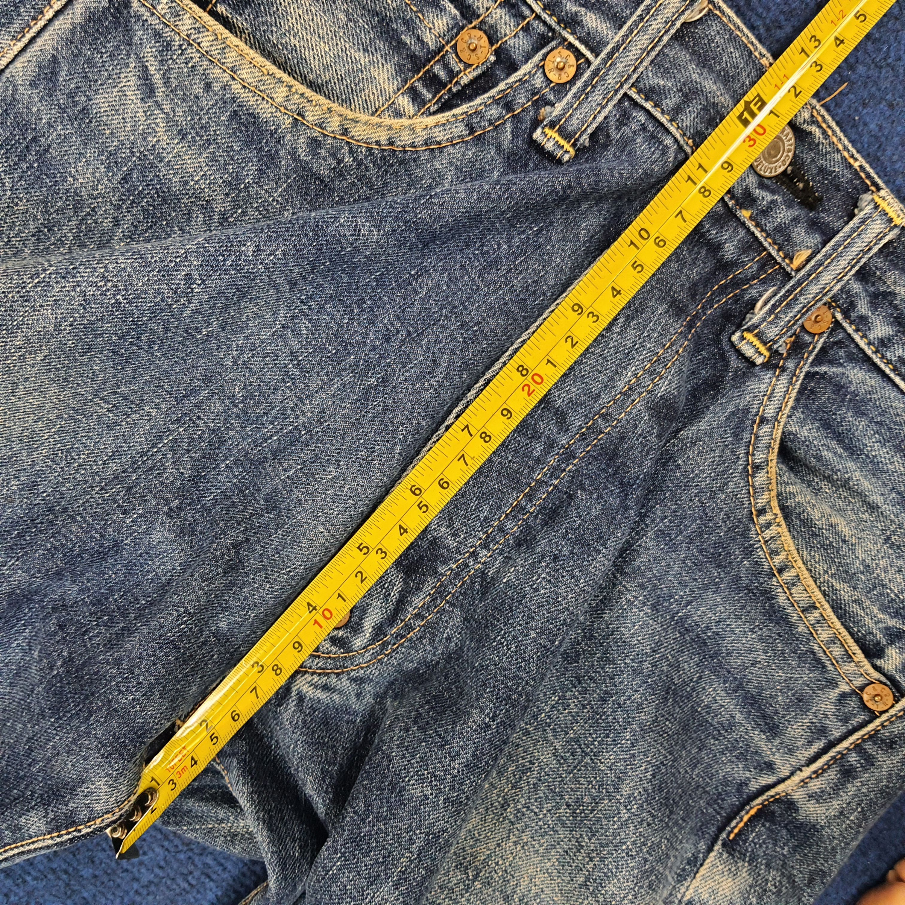 Japanese Brand × Vintage Vintage Evisu Salvadge Japan Brand Custom Daicock Jeans Size US 26 / EU 42 - 11 Thumbnail
