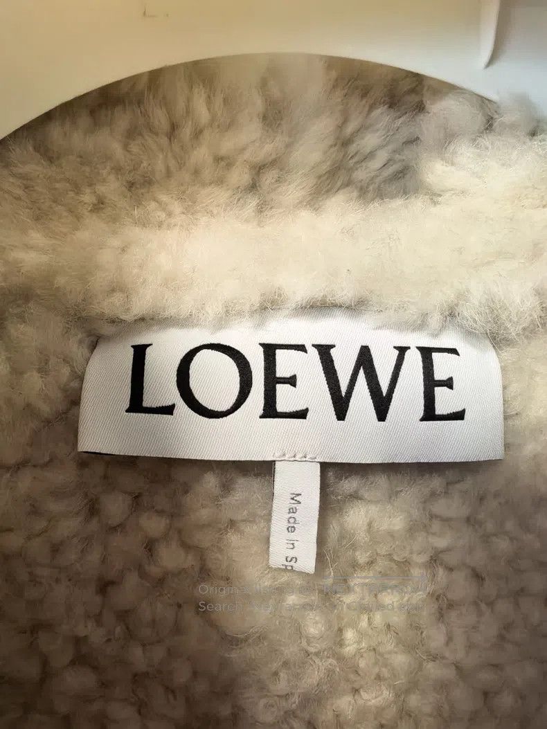 Loewe Loewe Shearling lamb shearling jacket with fur collar Size XXS / US 00 / IT 34 - 3 Thumbnail