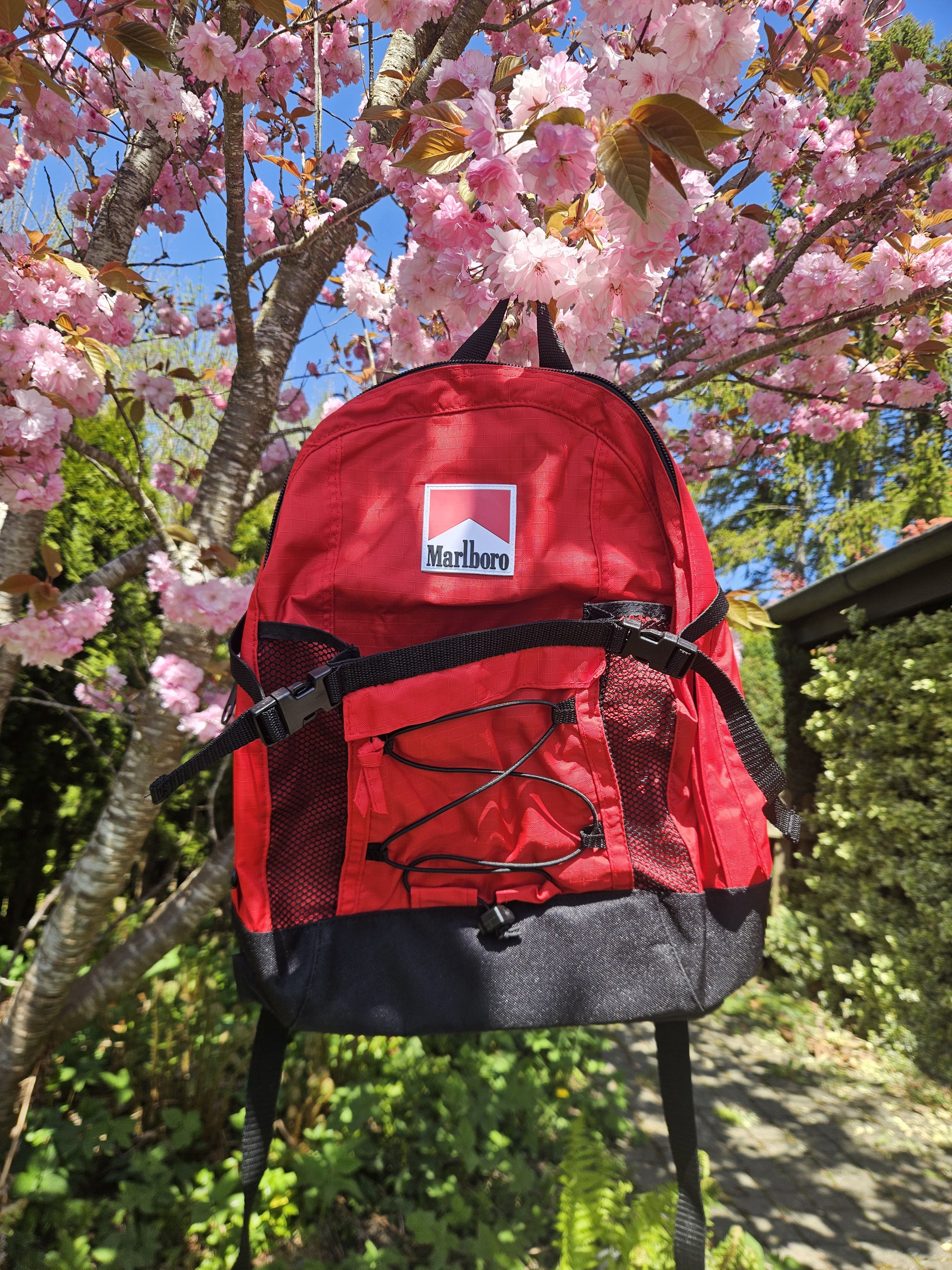 Marlboro Vintage Marlboro Bagpack Size ONE SIZE - 1 Thumbnail