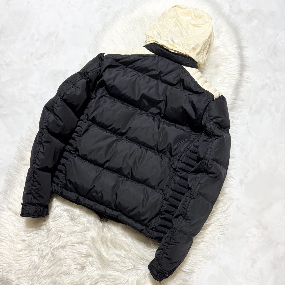 Moncler good condition Moncler AUSTIN biker down jacket 1 black Size US S / EU 44-46 / 1 - 14 Thumbnail
