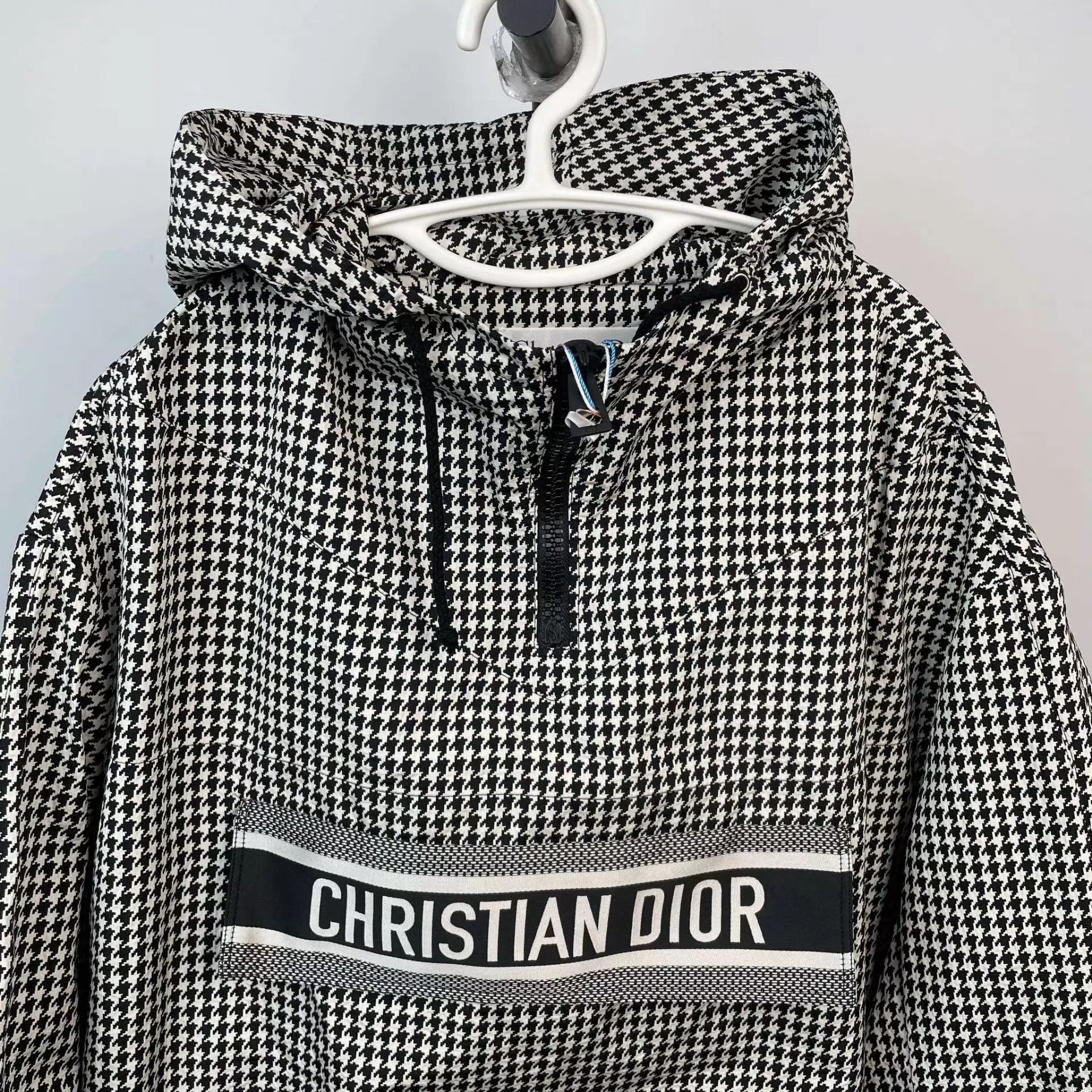 Dior Dior houndstooth black white XS jacket 98 new Size XS / US 0-2 / IT 36-38 - 8 Thumbnail
