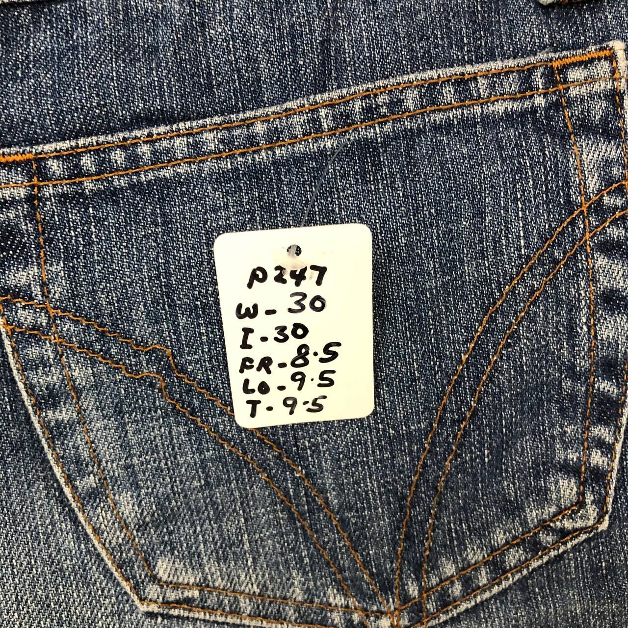 Dolce & Gabbana P247 DOLCE & GABBANA FLARED JEANS Size 30" / US 8 / IT 44 - 9 Thumbnail