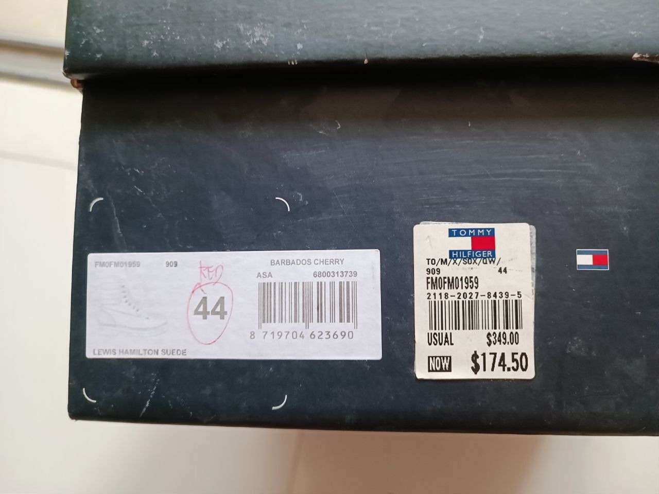 Tommy Hilfiger Lewis Hamilton Red Suede X Tommy Hilfiger Boots Size US 10.5 / EU 43-44 - 5 Thumbnail