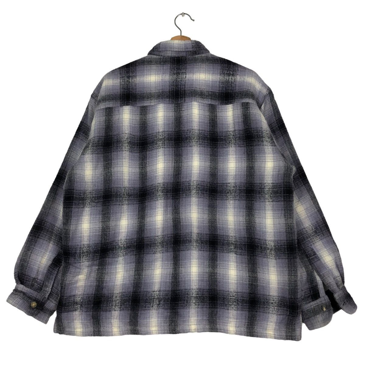 Flannel 🔥VINTAGE FLANNEL SHIRT JACKET TARTAN BAYLEAF ISSEY MIYAKE Size US M / EU 48-50 / 2 - 8 Thumbnail