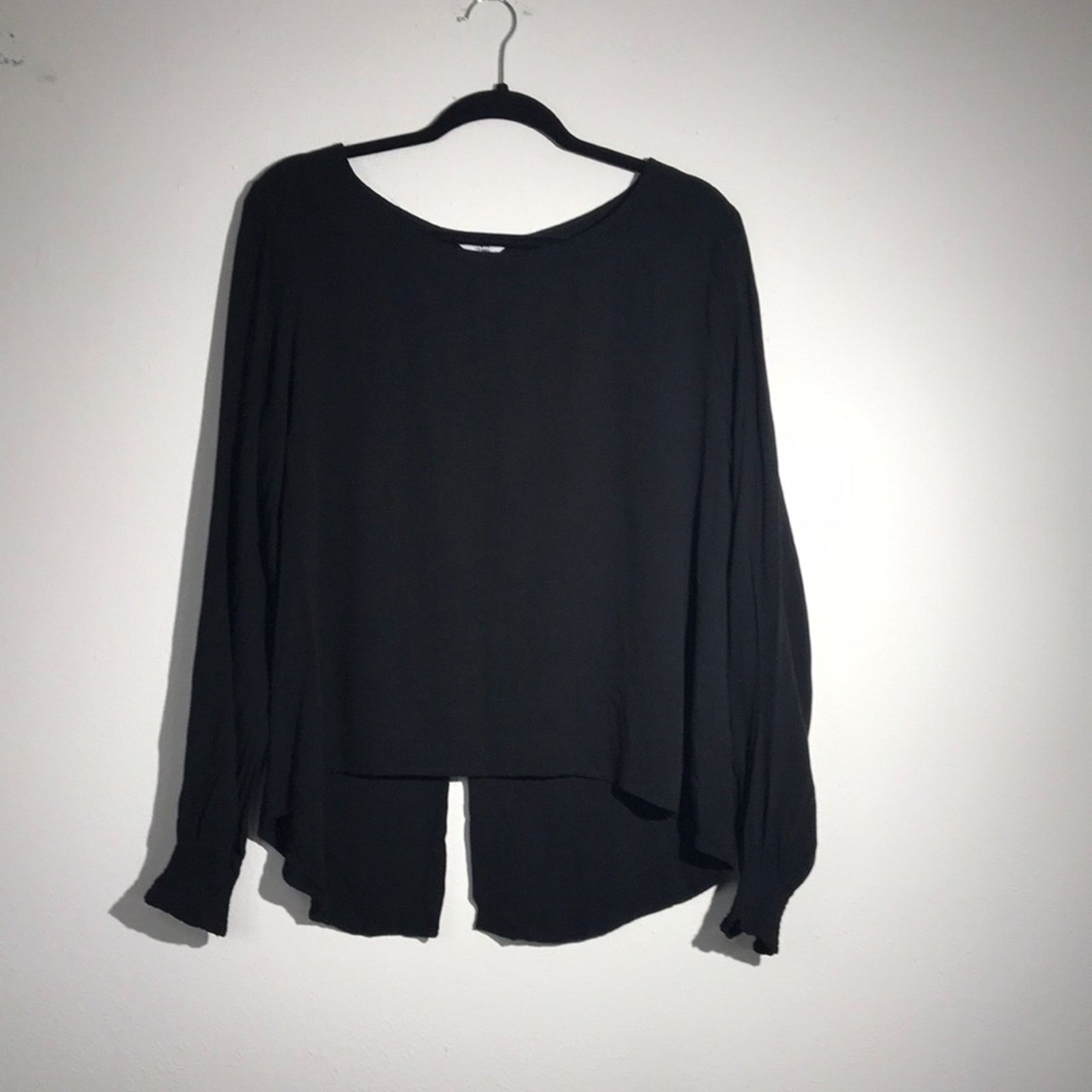 Other Jack by BB Dakota Black Long Sleeve Shirt Size Large Size L / US 10 / IT 46 - 1 Thumbnail