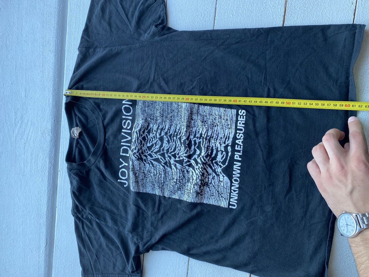 Band Tees × Vintage Vntg 00s Joy Division Unknown Pleasures T Shirt Black Mens M Size US M / EU 48-50 / 2 - 8 Thumbnail