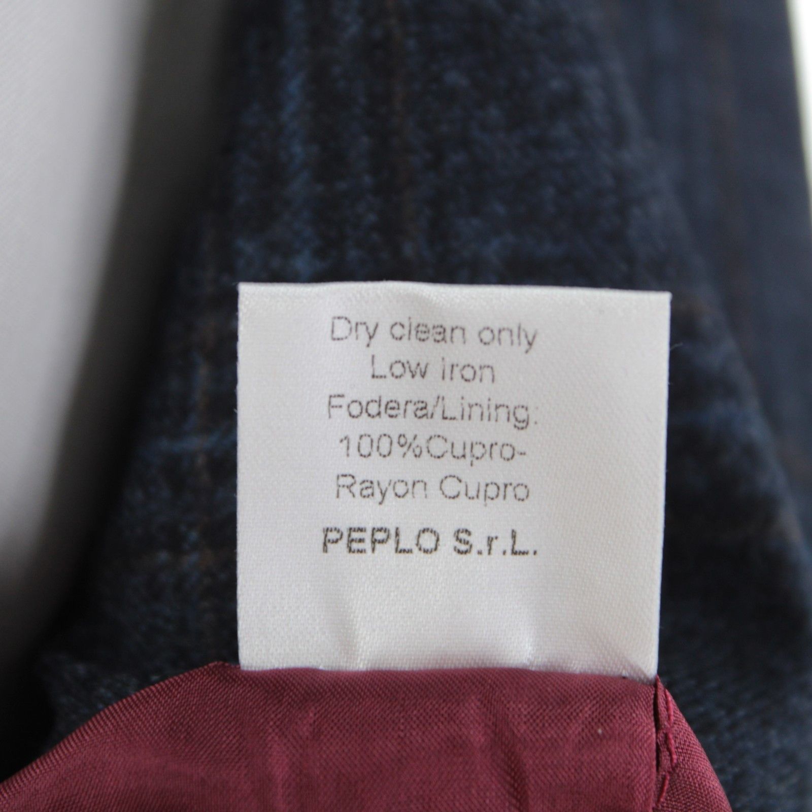 Luciano Barbera Luciano Barbera Sport Coat Size 44 US in Blue Size 44R - 9 Thumbnail