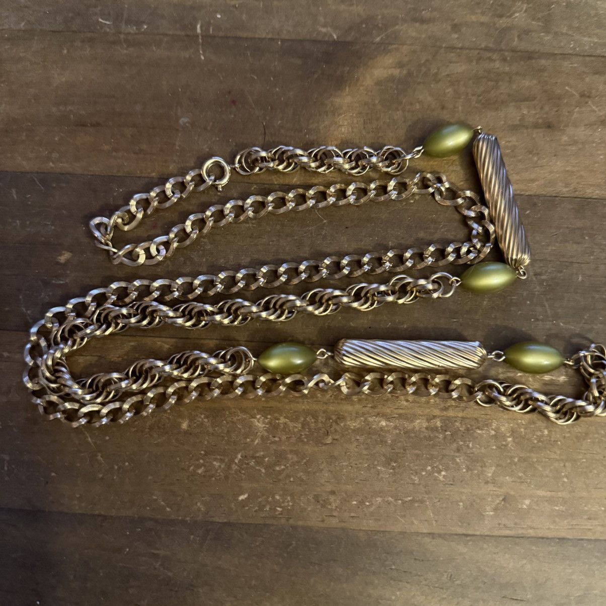 Vintage Vintage Sarah Coventry Golden Avocado necklace/bracelet set Size ONE SIZE - 4 Thumbnail