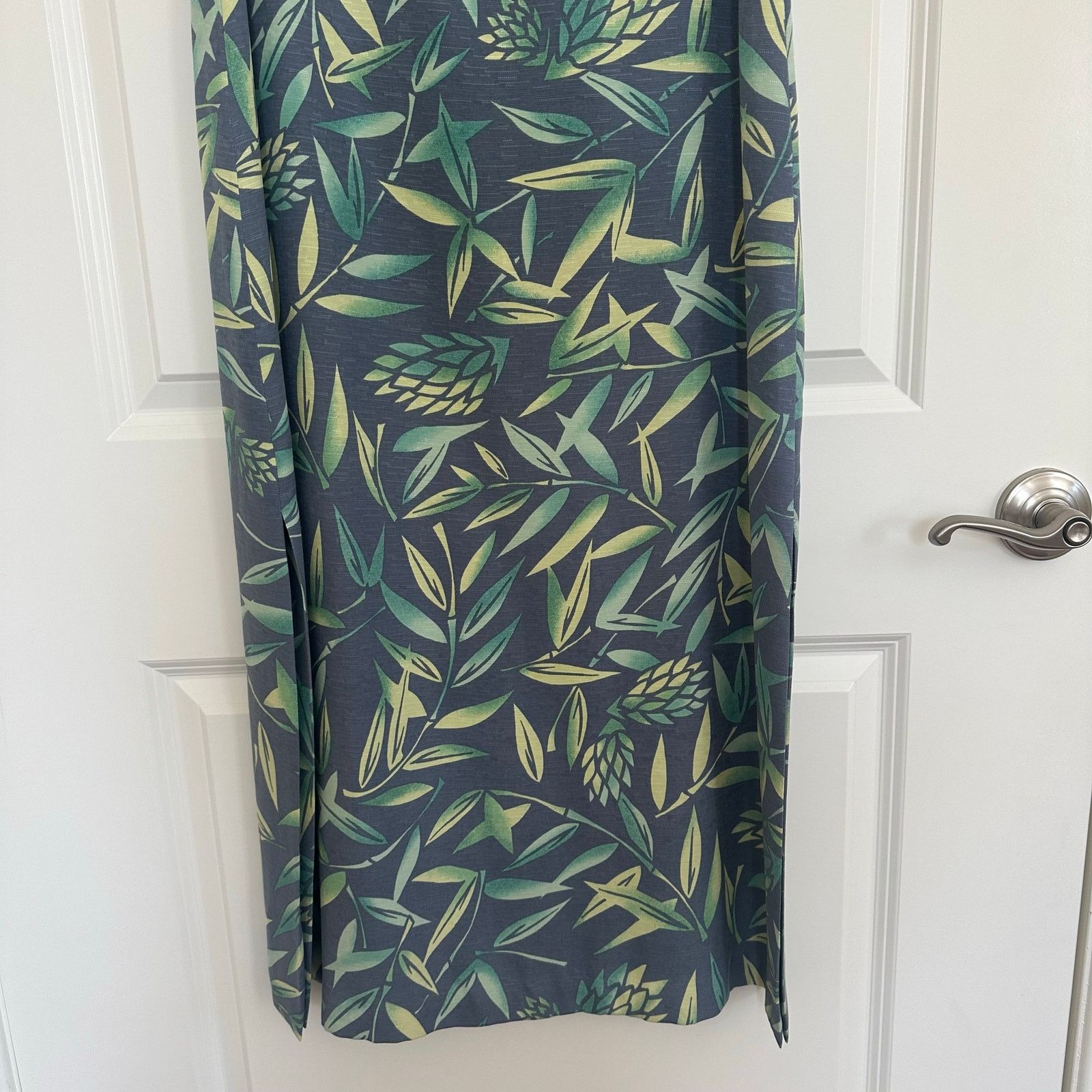 Tommy Bahama Tommy Bahama Blue 100% Silk Maxi Dress Vintage 90s Size 8 Size M / US 6-8 / IT 42-44 - 3 Thumbnail