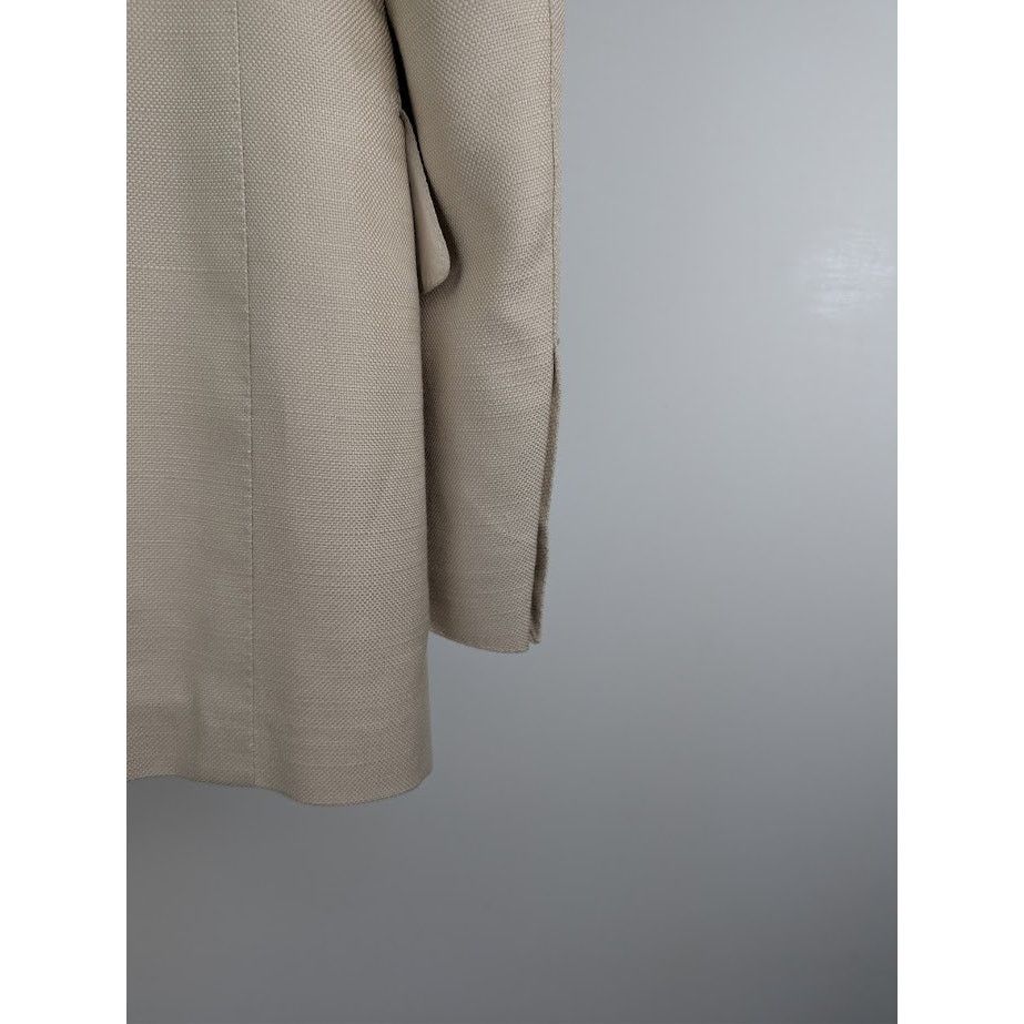 Tom Ford o1rshd1 Blazer Jacket in Cream Size US M / EU 48-50 / 2 - 15 Thumbnail