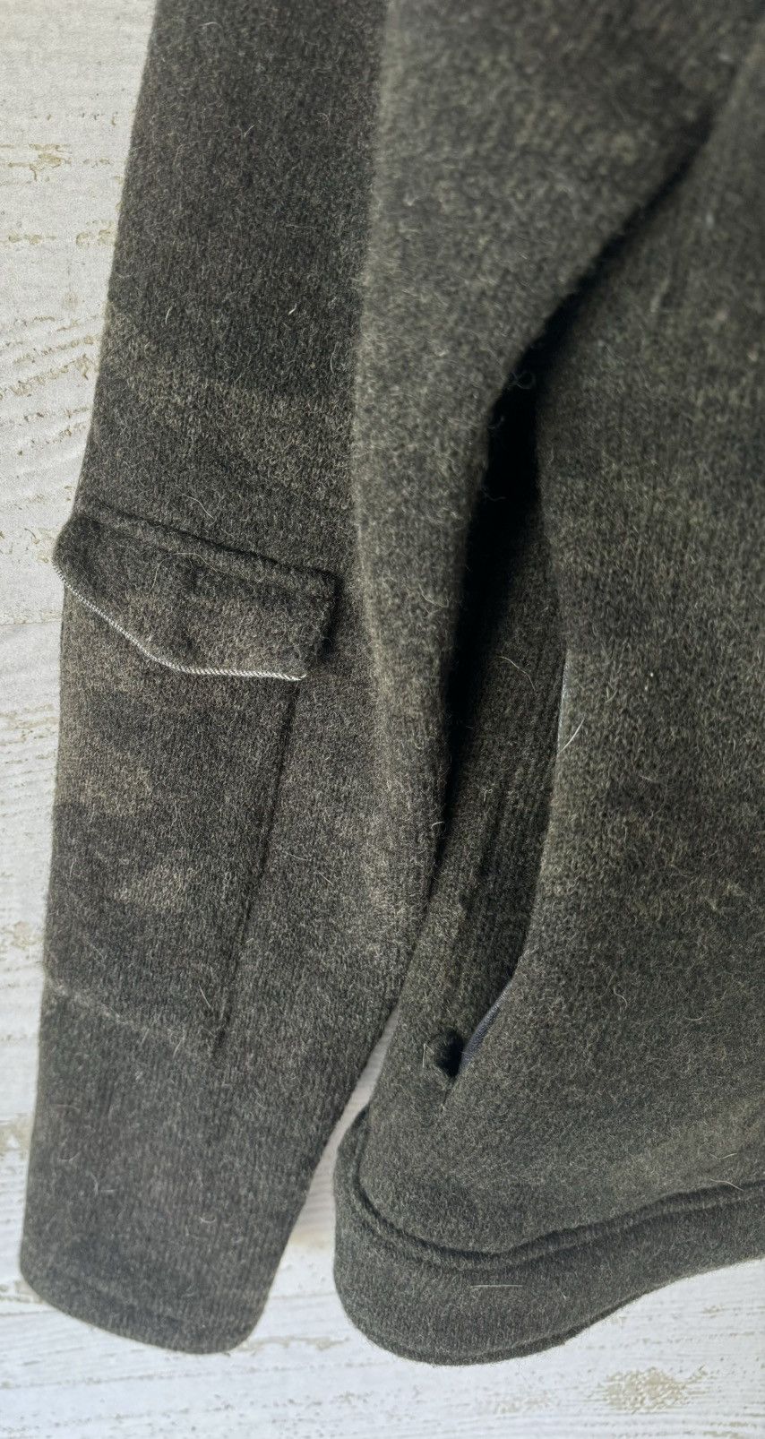 Other SPANA JACKET WOOL CAMO ARMY ITALY Size US L / EU 52-54 / 3 - 9 Thumbnail