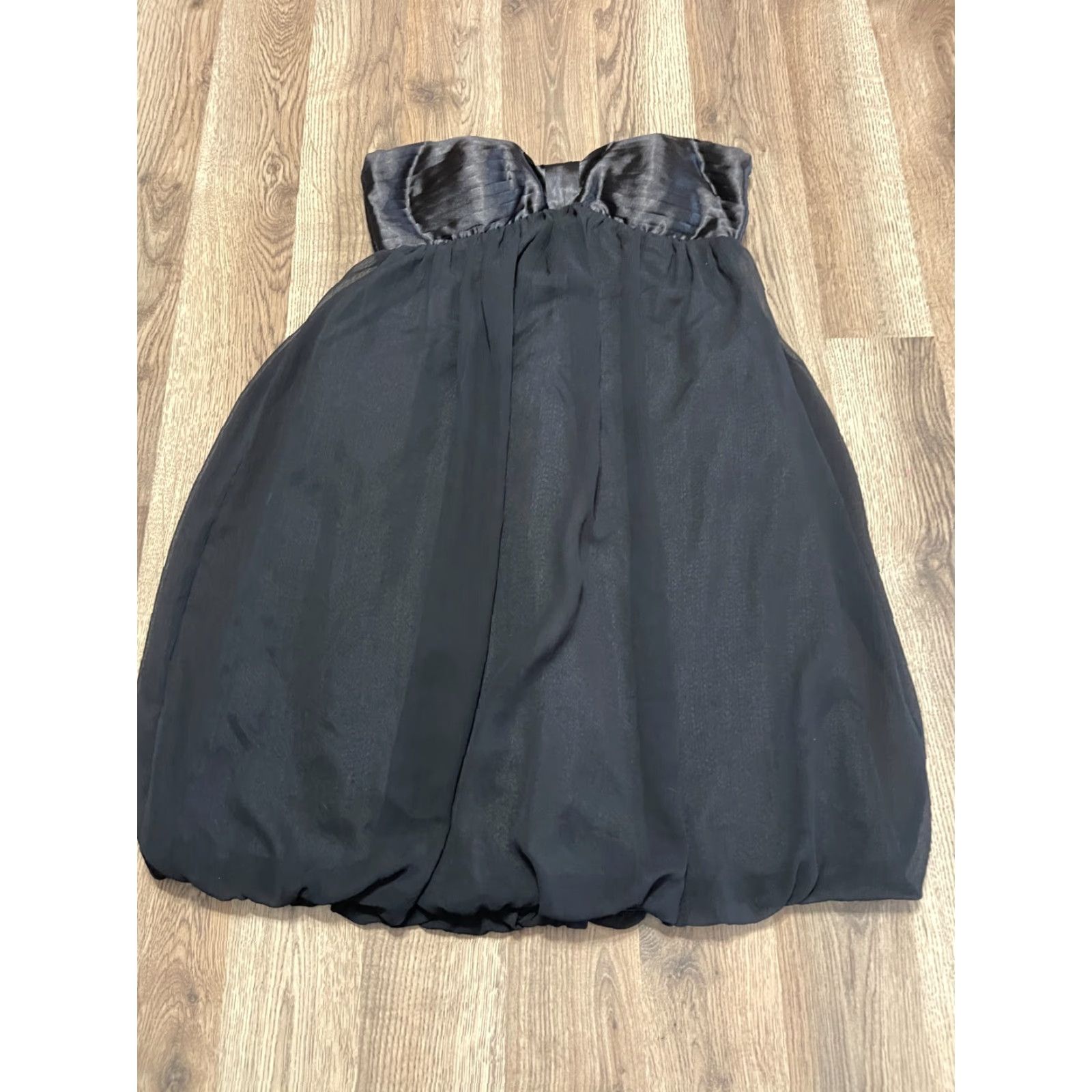 Vintage London Times Dress Women's Size 4 Black Strapless Sleeveless Pencil Dress Zip Side Zipper Casual Party/Cocktail Short Vintage No N/A Size S / US 4 / IT 40 - 2 Thumbnail
