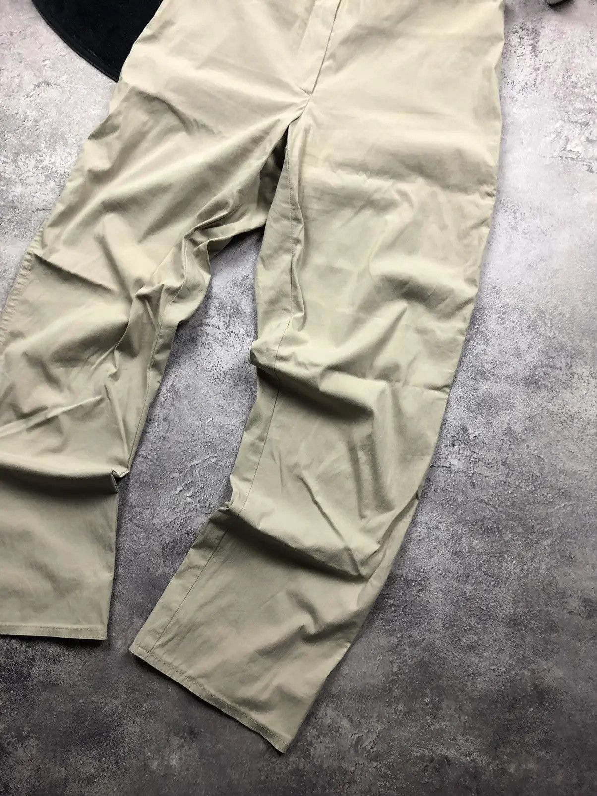 Annette Gortz ANNETTE GORTZ Vintage Beige Avantgarde Cotton Germany Pants Size 24" / US 00 / IT 34 - 2 Thumbnail