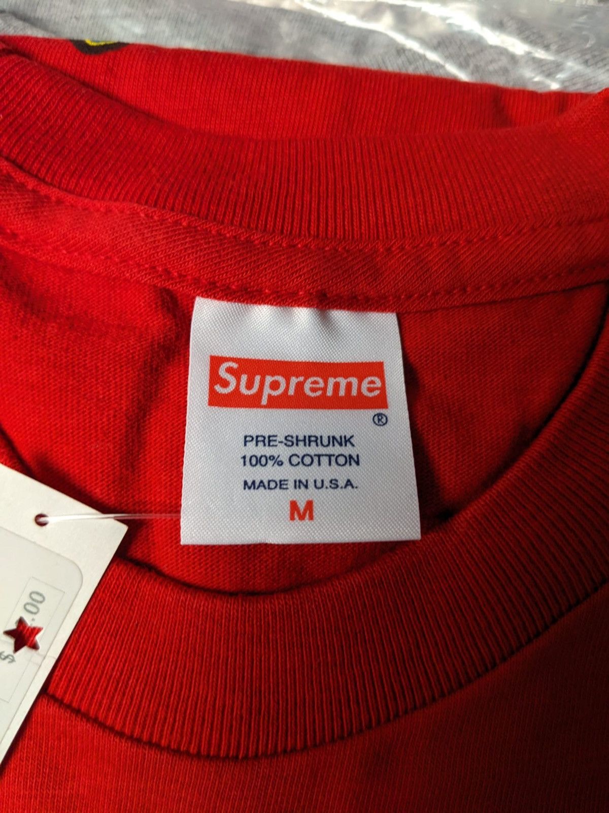 Supreme FW15 SUPREME CANDY TEE T-SHIRT RED M 2015 Size US M / EU 48-50 / 2 - 5 Thumbnail