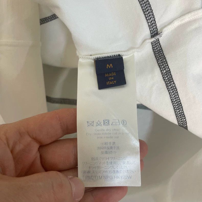 Louis Vuitton Louis Vuitton White NBA co-branded short sleeves Size US M / EU 48-50 / 2 - 6 Thumbnail