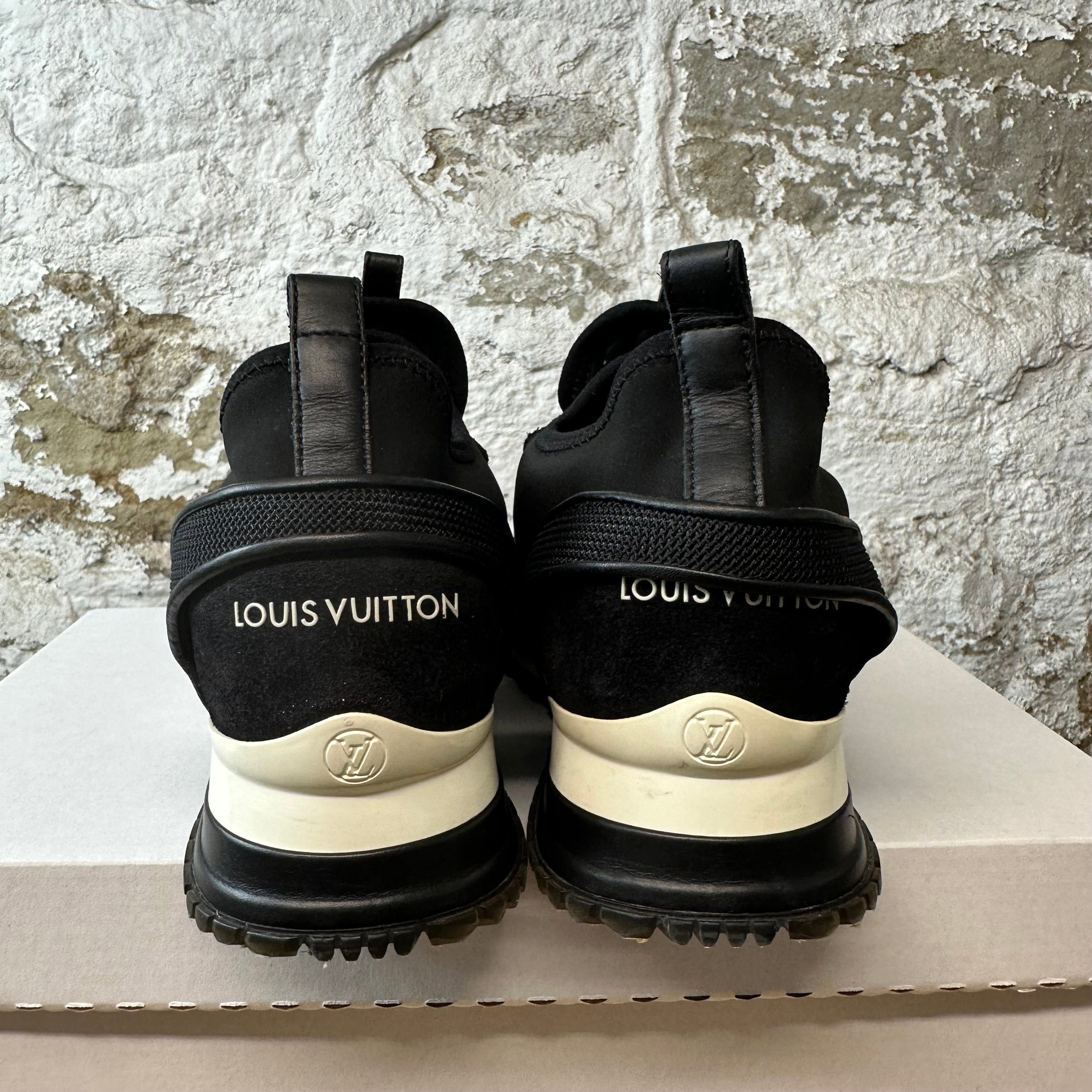 Louis Vuitton Louis Vuitton Black White Mesh Runaway Sneaker Sz 6 (38) Size US 6 / EU 39 - 5 Thumbnail