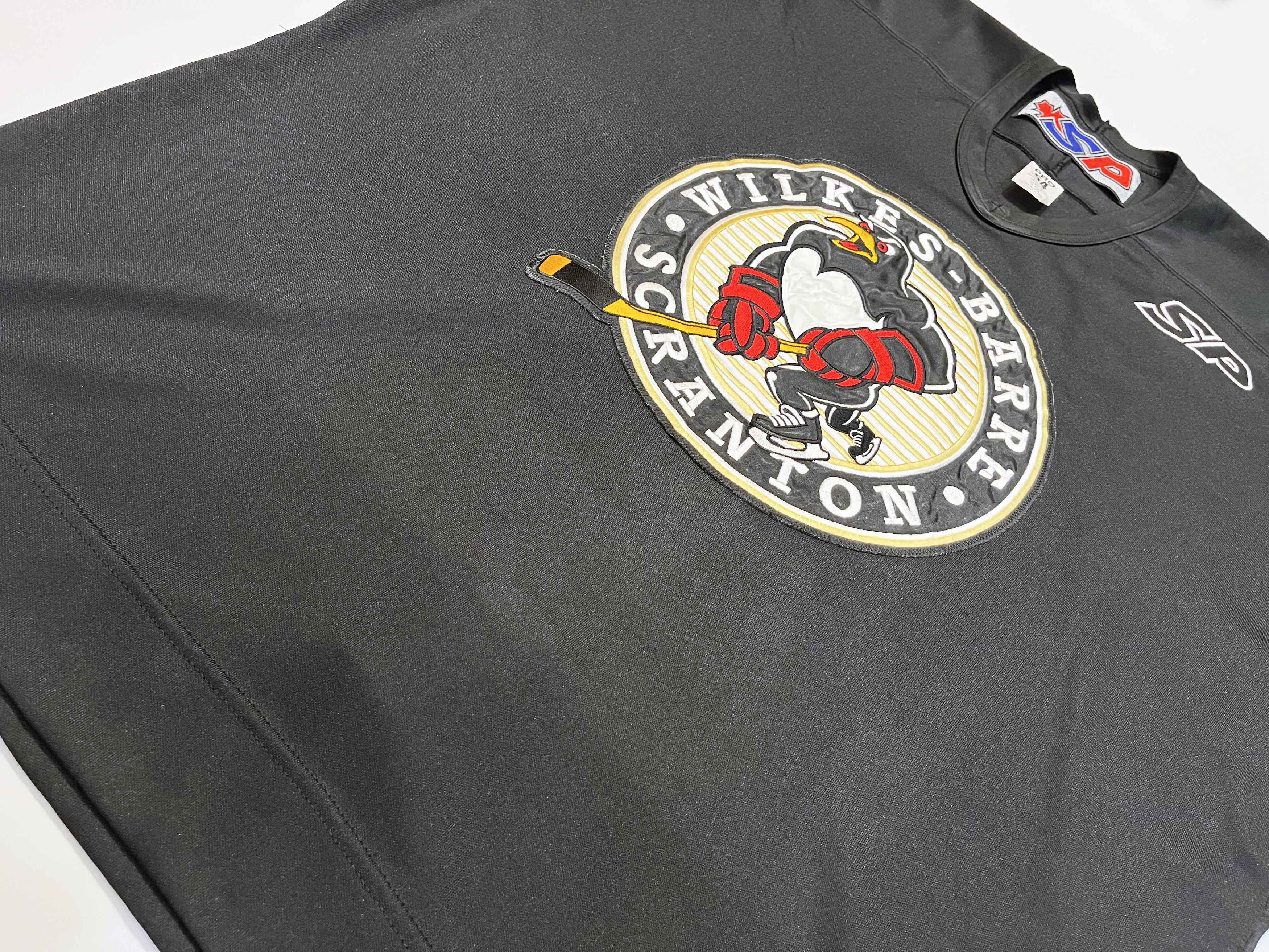 Vintage SP Wilkes-Barre Scranton Penguins AHL Hockey Jersey Size US XL / EU 56 / 4 - 5 Thumbnail