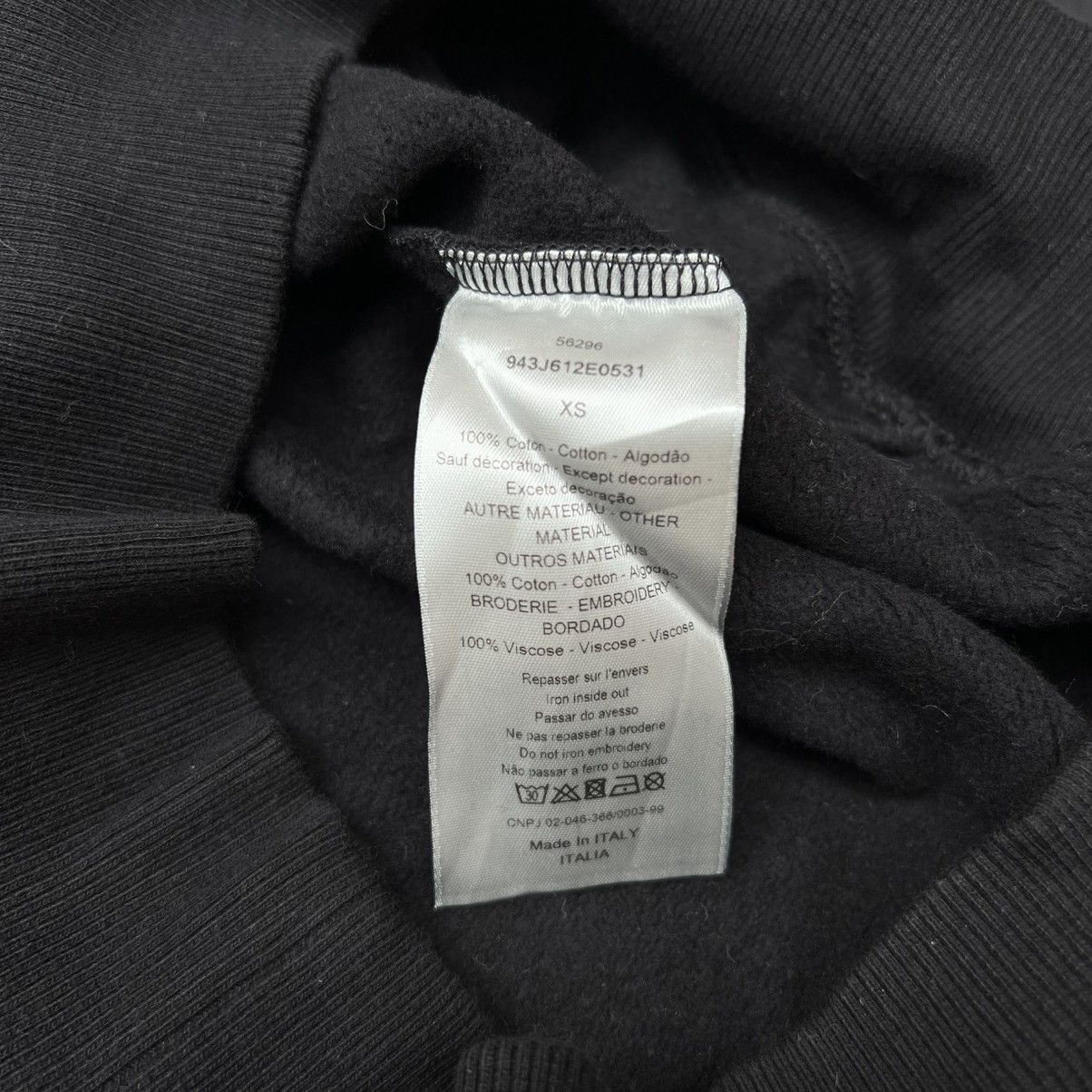 Dior Dior X Raymond Pettibon Black Cotton Embroidered Sweatshirt Size US XS / EU 42 / 0 - 10 Thumbnail