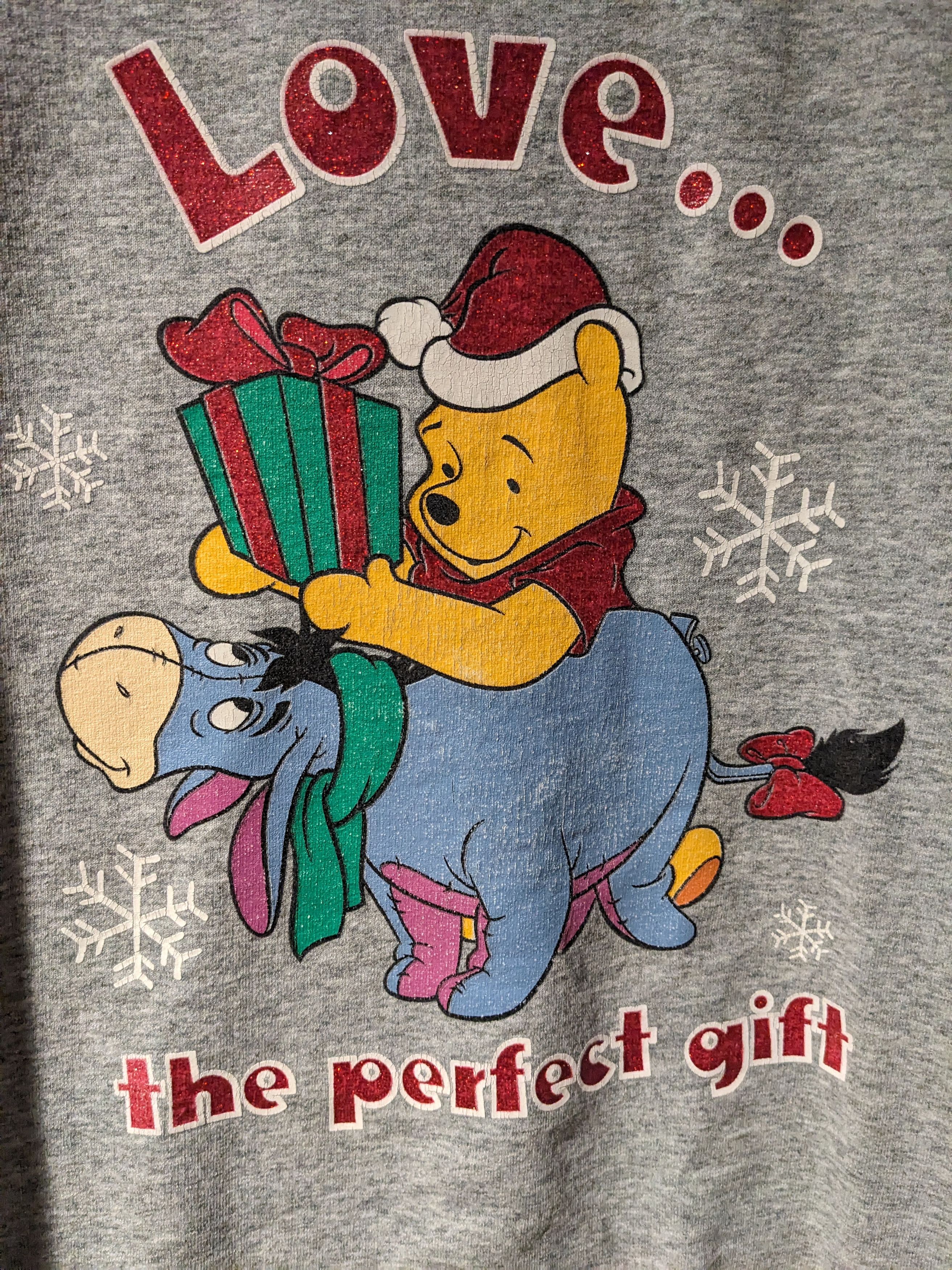 Disney × Vintage Vintage Y2K Winnie the Pooh Disney Store Sweatshirt Size US XL / EU 56 / 4 - 2 Thumbnail