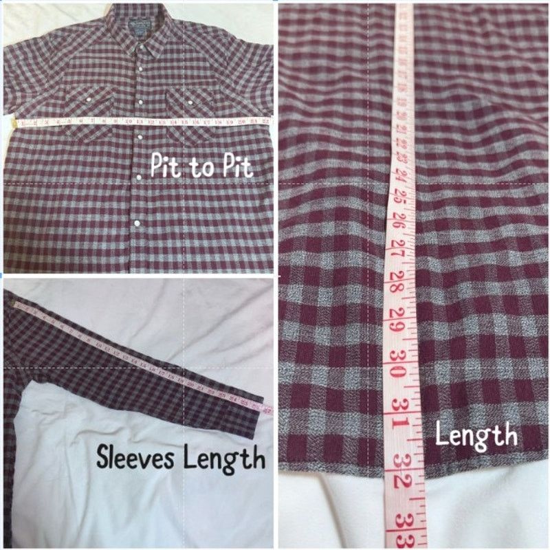 American Rag American Rag Plaid Pearl Snap Button Down Flannel Shirt XL Size US XL / EU 56 / 4 - 8 Thumbnail