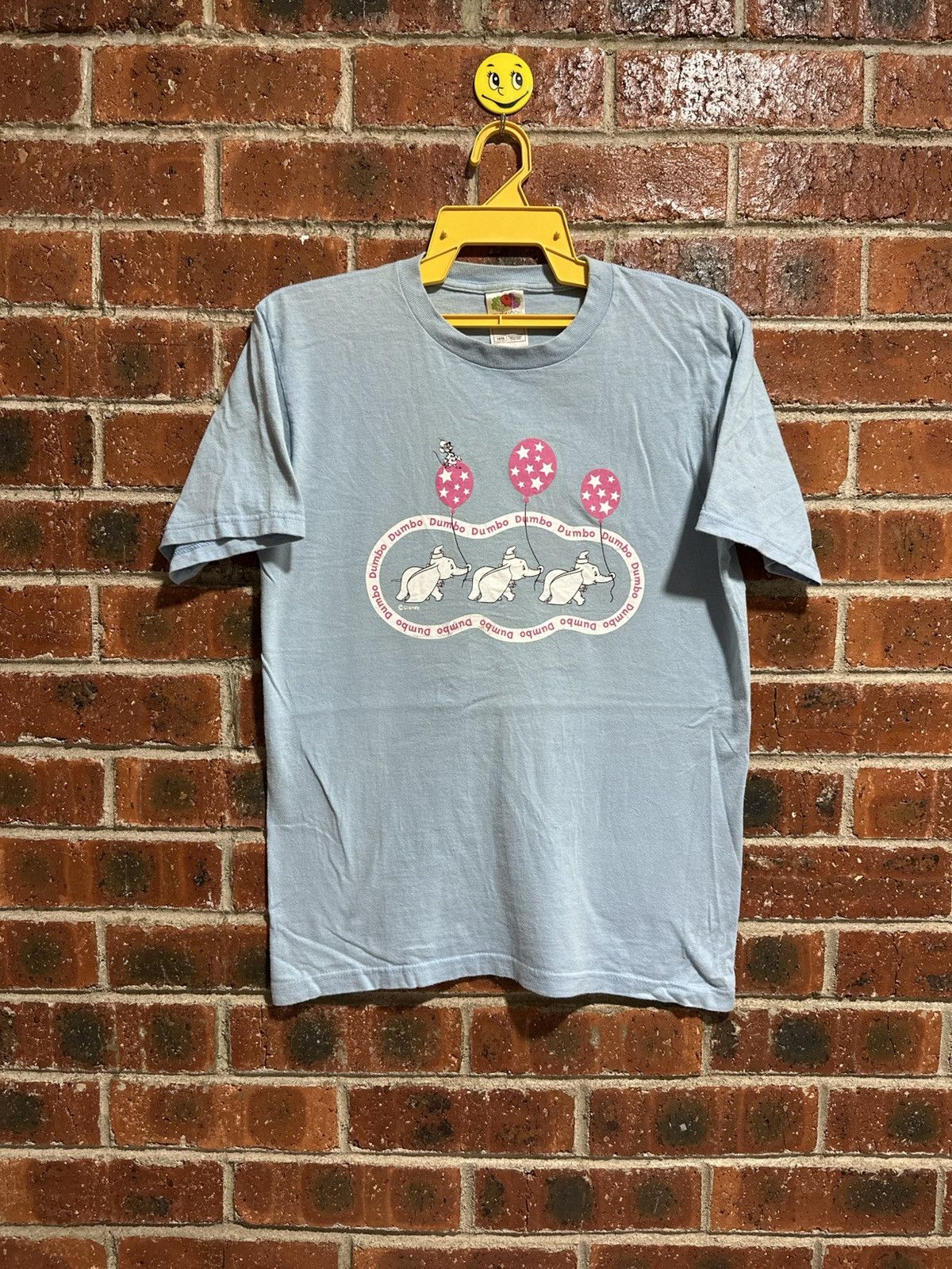 Disney × Fruit Of The Loom × Vintage Vintage Disney Dumbo Faded Tee Size US S / EU 44-46 / 1 - 1 Thumbnail