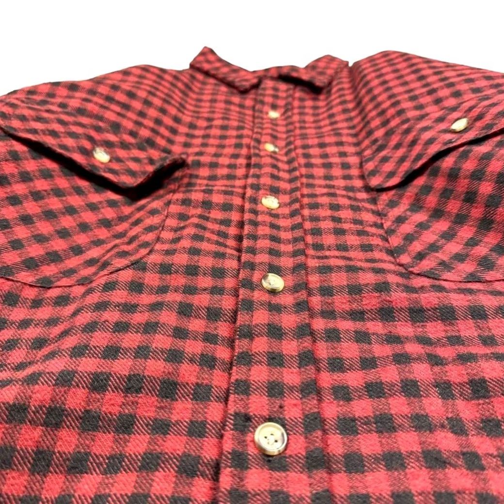 Vintage VINTAGE Northcrest Shacket Jacket Men's XLT Plaid 90s Barn Chore Quilted Lined Hiking Cotton Red Wind-Resistant Size US XL / EU 56 / 4 - 3 Thumbnail