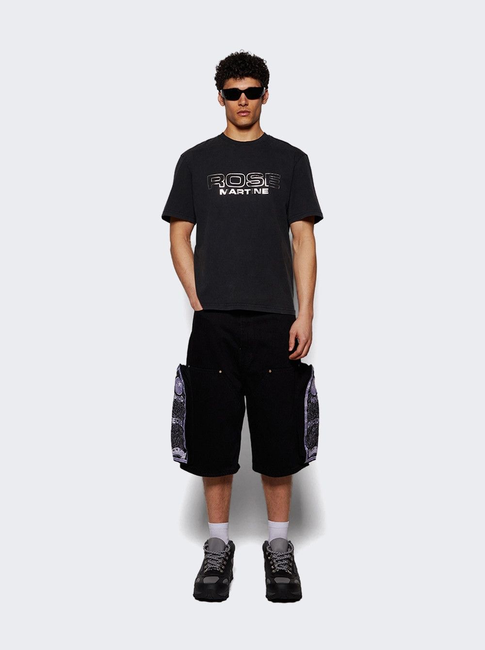 Martine Rose o1mle0226 Classic T-Shirt in Black Size US S / EU 44-46 / 1 - 5 Thumbnail