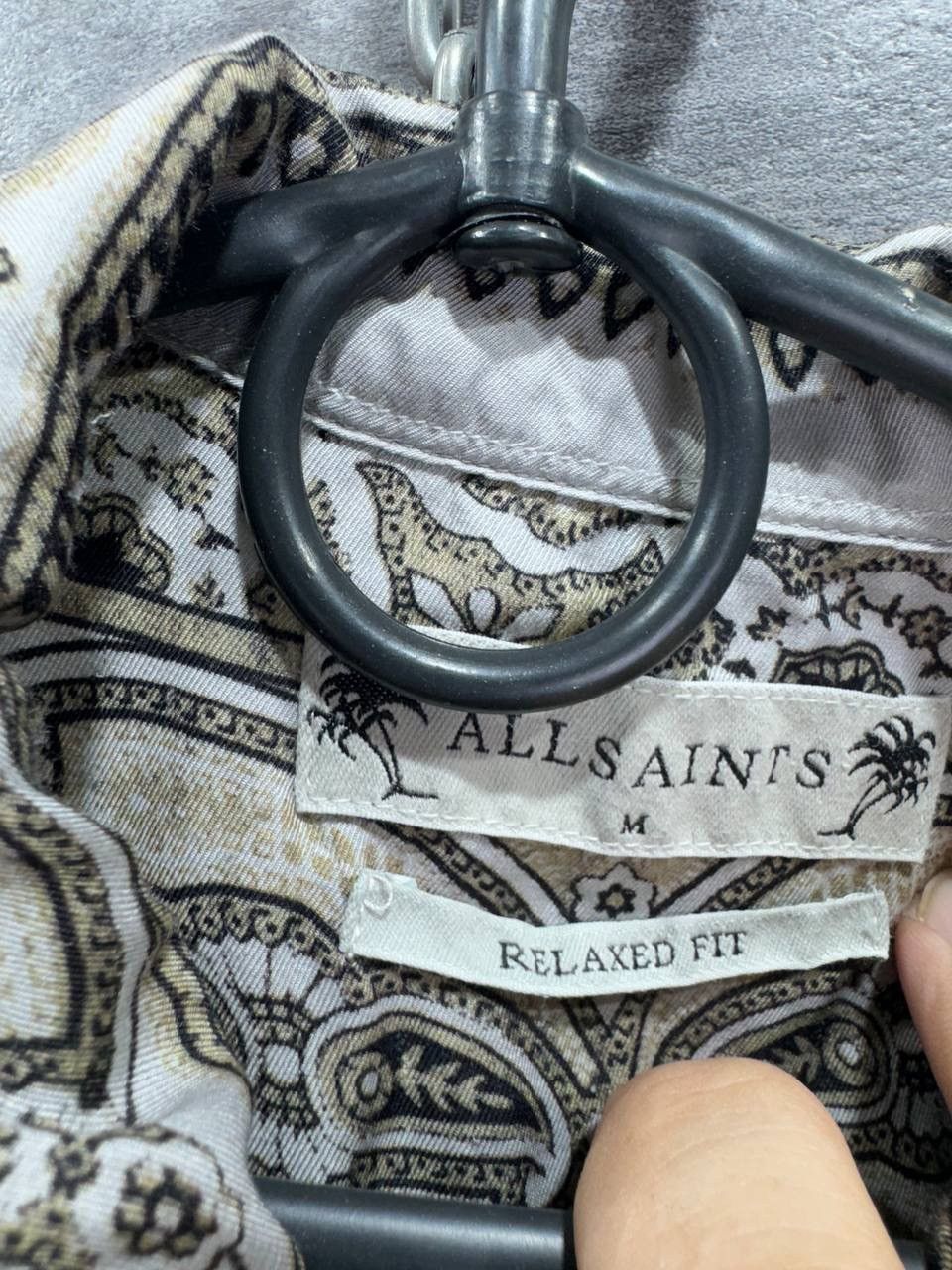 Other All Saints Sinaloa Shirt Hawaiian Men’s Bandana Paisley Size US M / EU 48-50 / 2 - 3 Thumbnail
