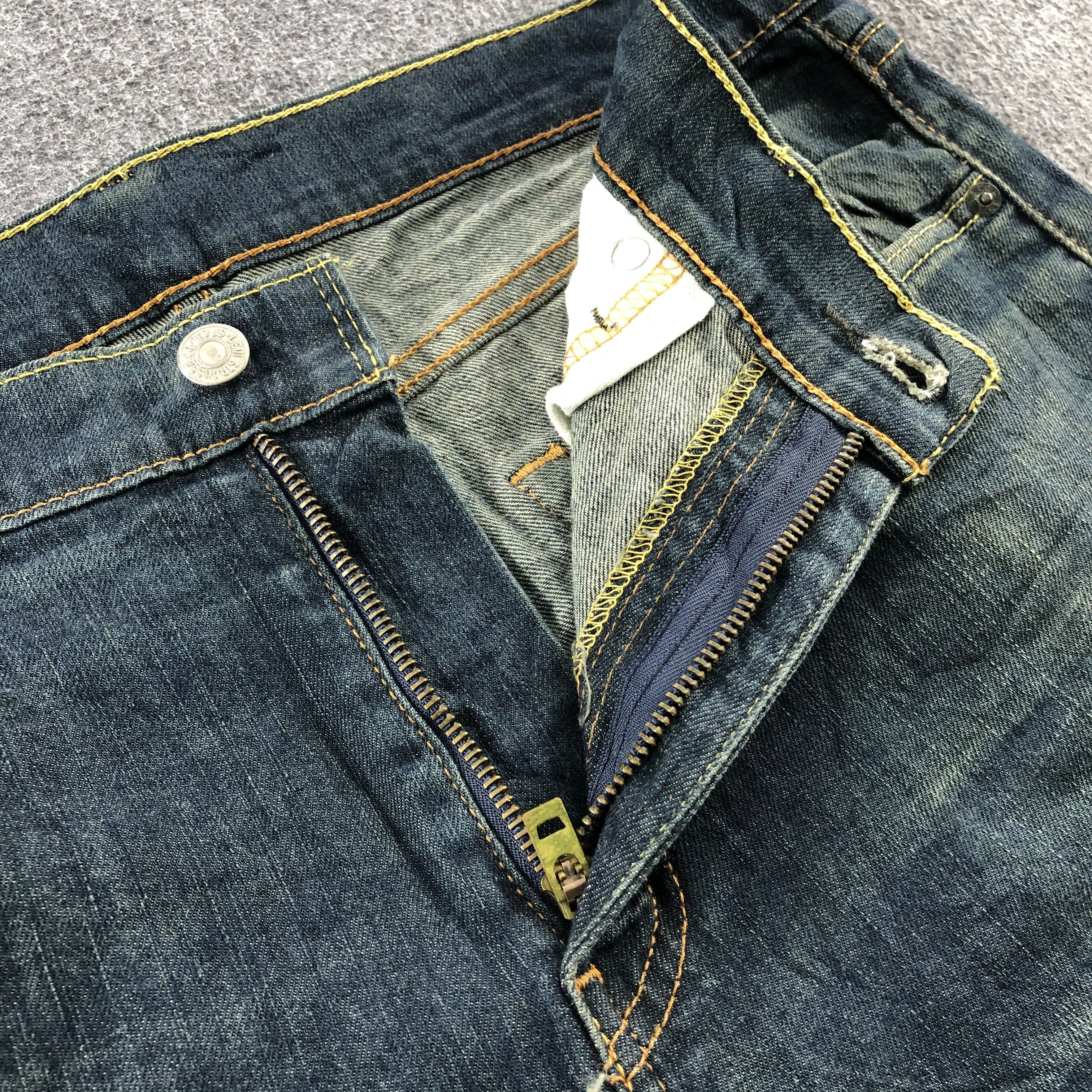 Levi's Vintage Blue Whiskers Levis 508 Jeans-J1200 Size US 33 - 7 Thumbnail