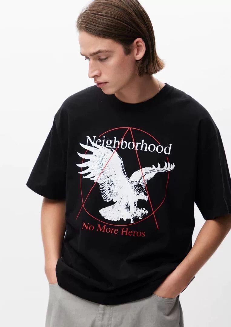 Neighborhood neighborhood short sleeve t-shirt with eagle Size US S / EU 44-46 / 1 - 1 Thumbnail